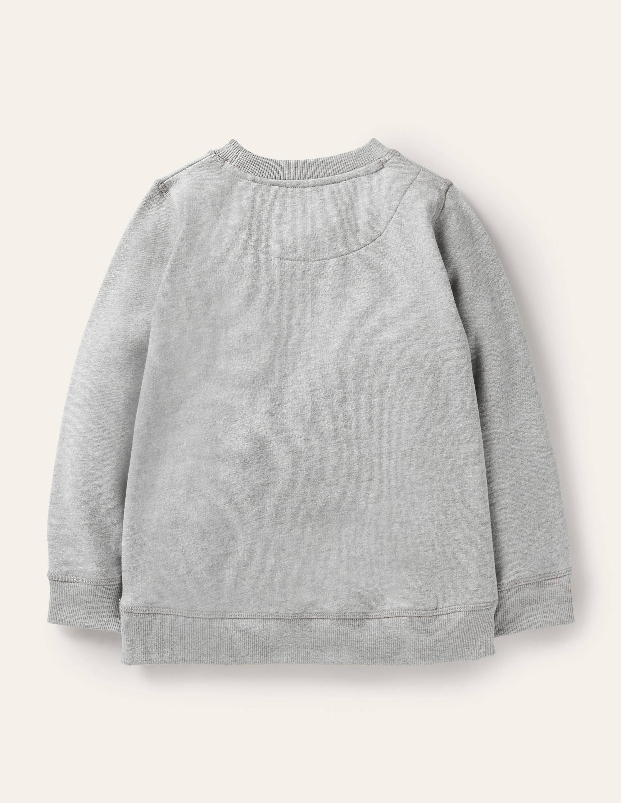 Superstitch Sweatshirt-Grey Marl Horse - Image 2