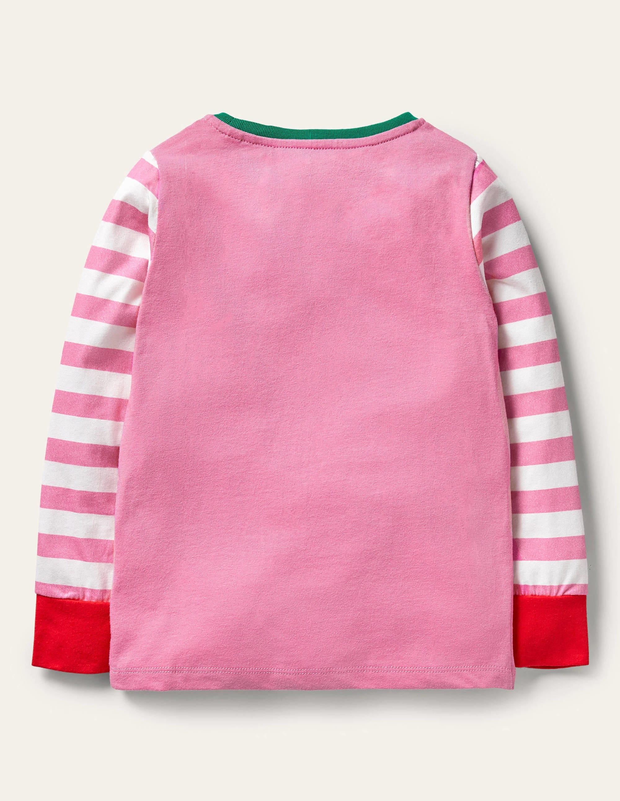 Festive Flipbook T-shirt-Bright Petal Pink Festive - Image 2