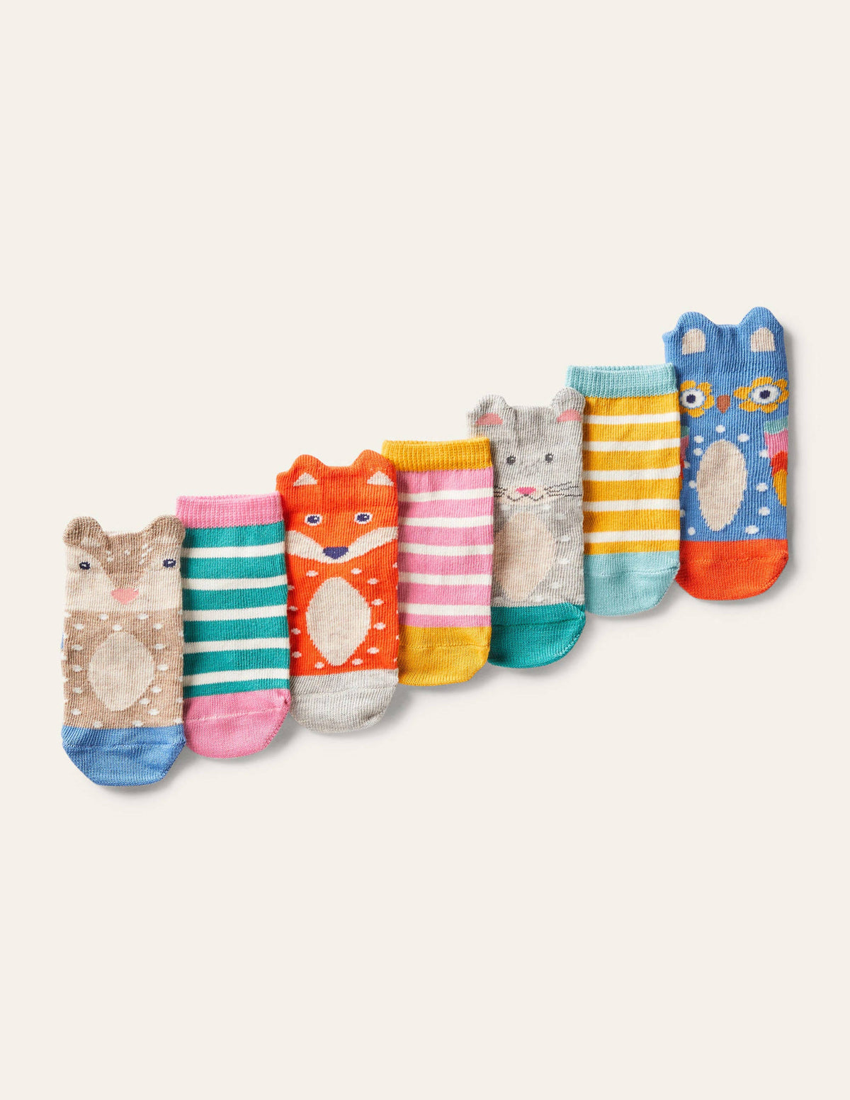 Sock Box 7 Pack-Woodland Friends - Image 1