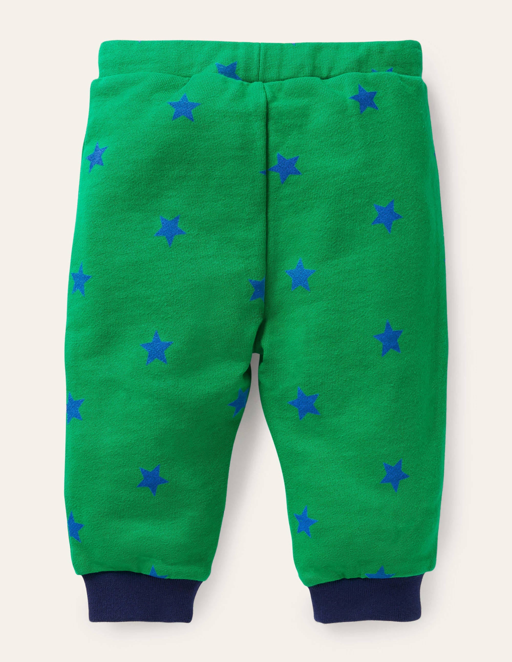 Warrior Knee Jersey Bottoms-Sapling Green Stars - Image 2