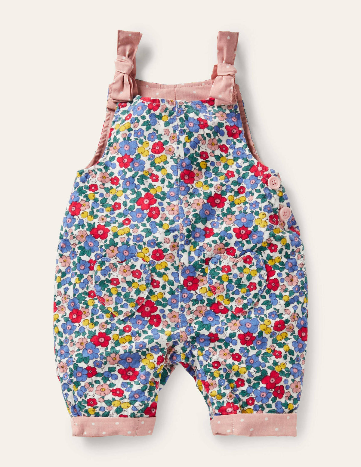 Cord Overalls-Multi Sky Apple Blossom-1