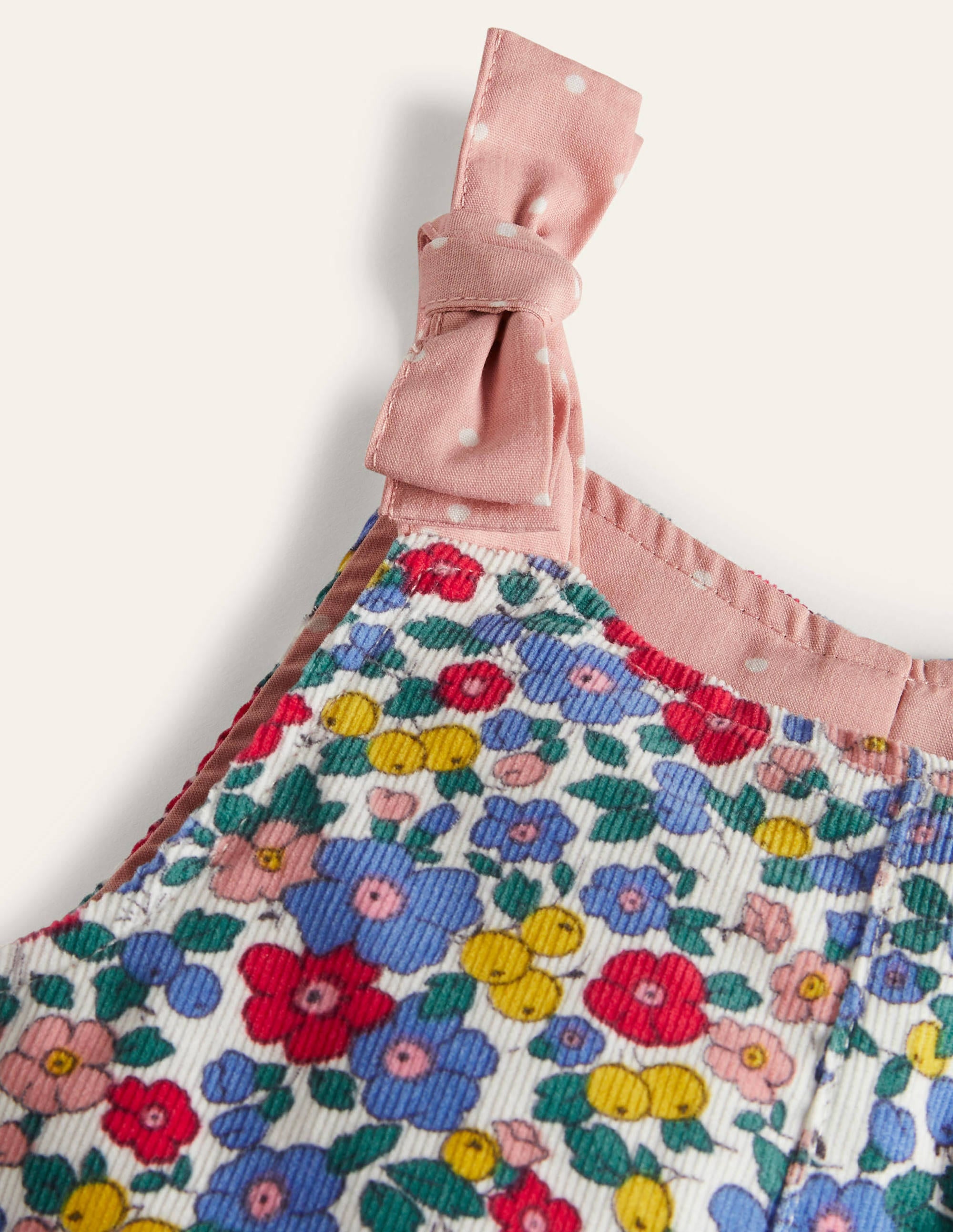 Cord Overalls-Multi Sky Apple Blossom - Image 3