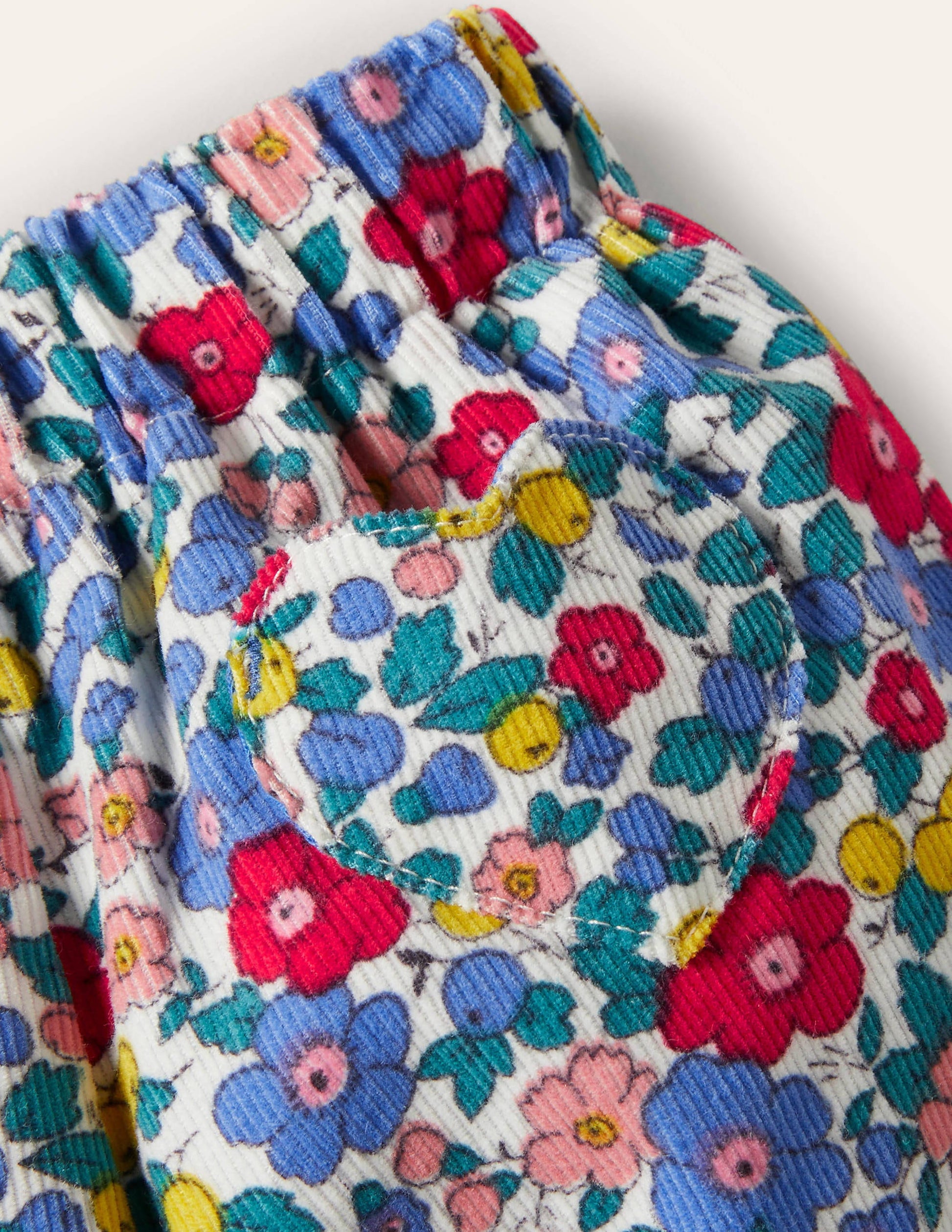 Printed Cord Bloomers-Multi Sky Apple Blossom-3