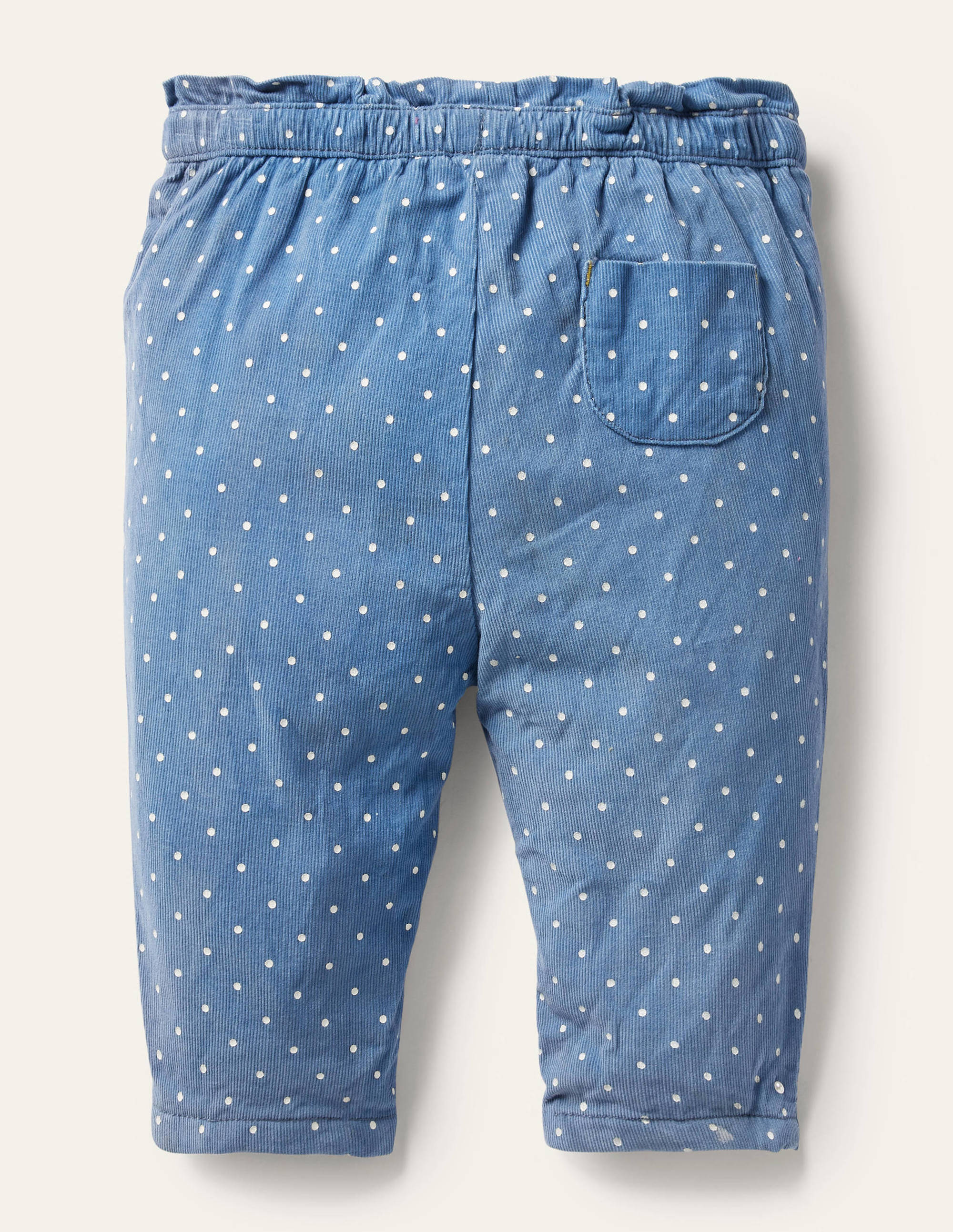 Spotty Cord Pants-Elizabethan Blue - Image 2
