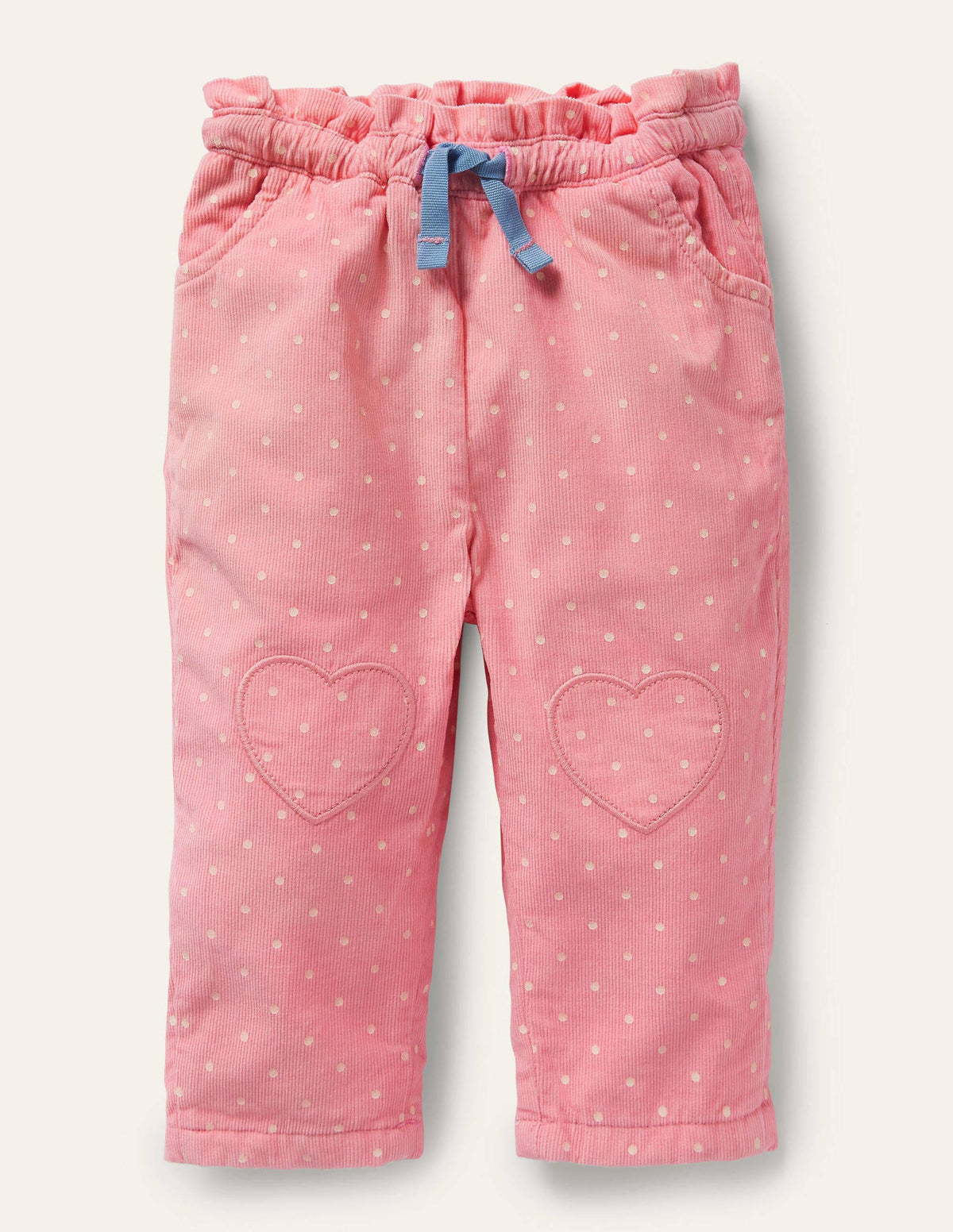 Spotty Cord Pants-Formica Pink - Image 1