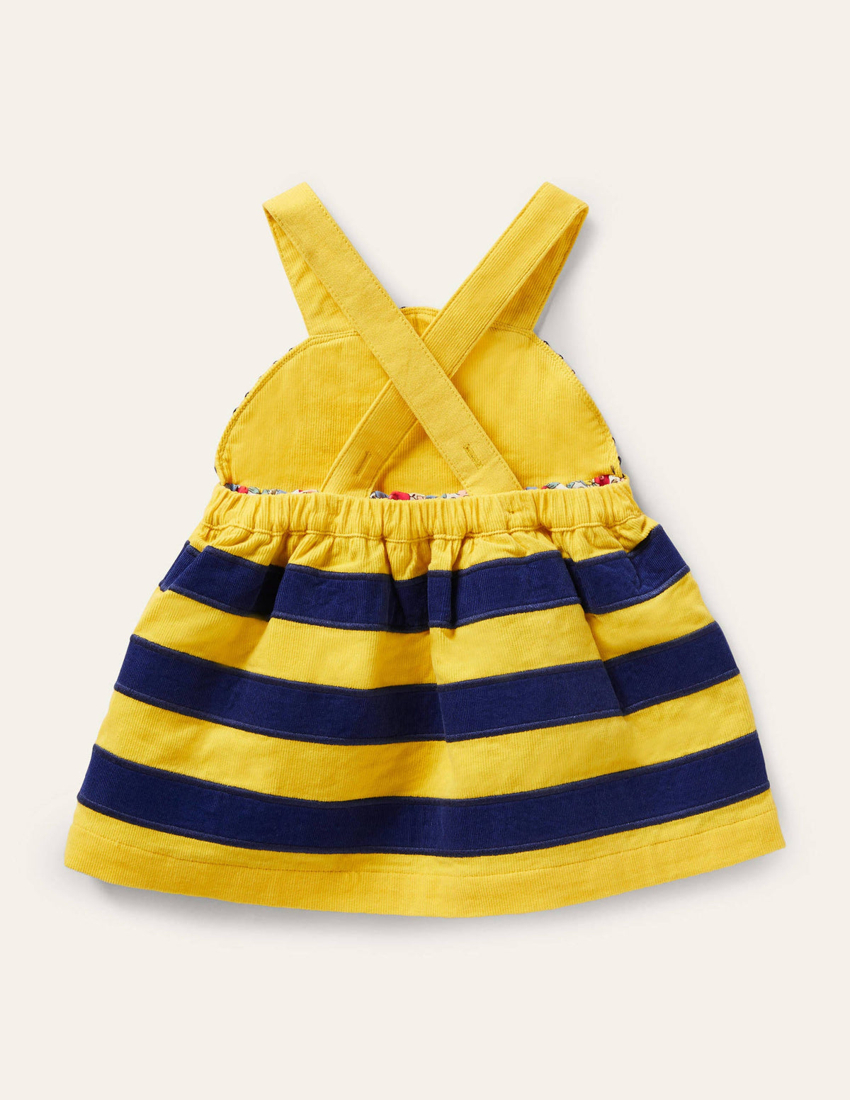 Novelty Cord Pinnie-Sweetcorn Yellow Bee-2