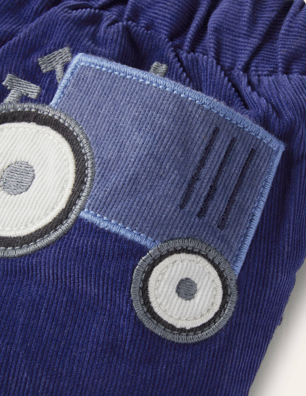 Jersey-lined Cord Pants-Starboard Blue - Image 3