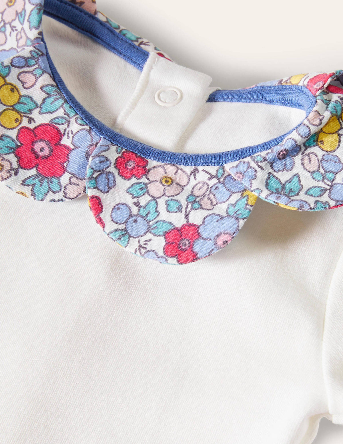 Interest Collar Body-Multi Apple Blossom Floral-3