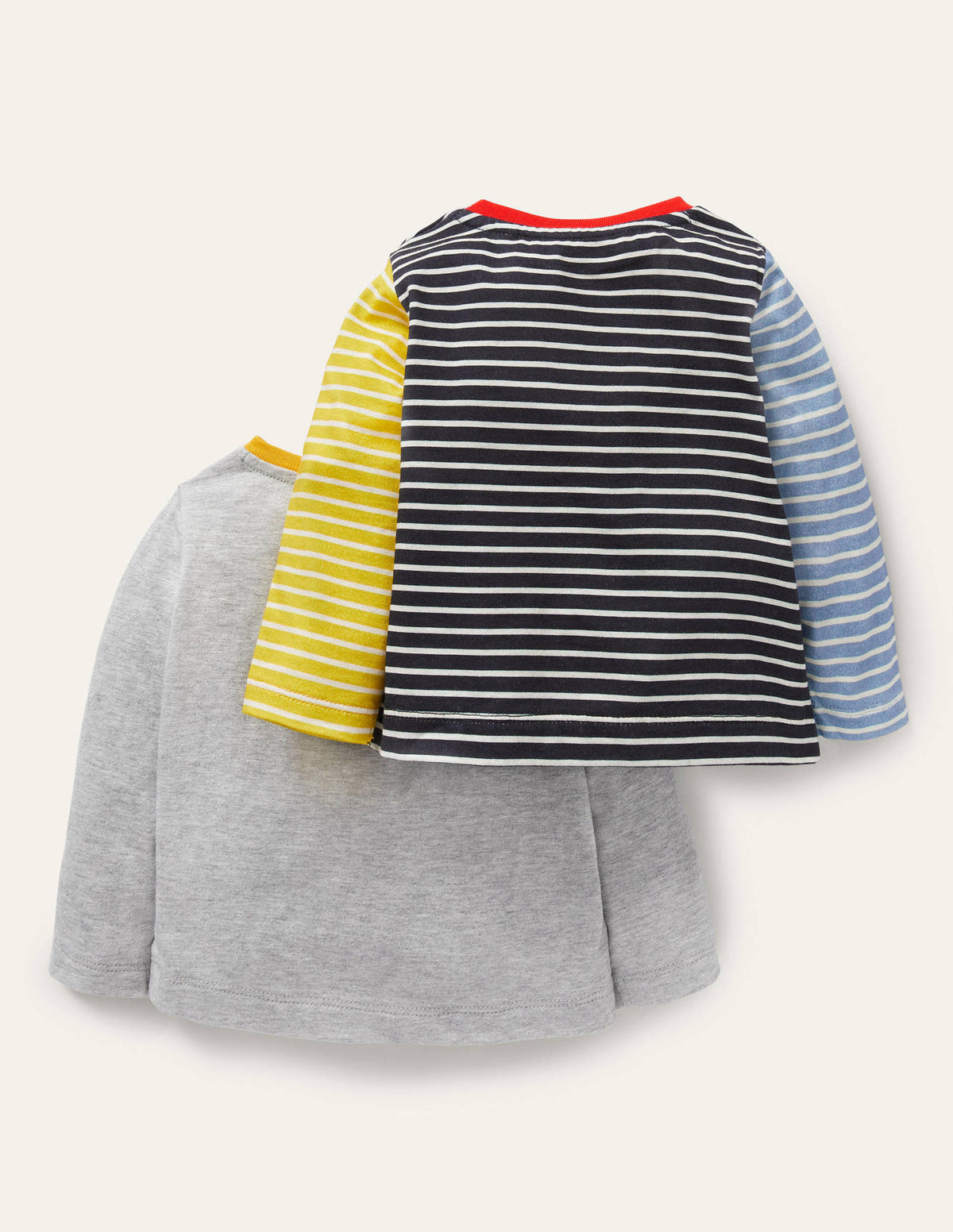 Hotchpotch Twin Pack T-shirts-Starboard Blue/Ivory - Image 2