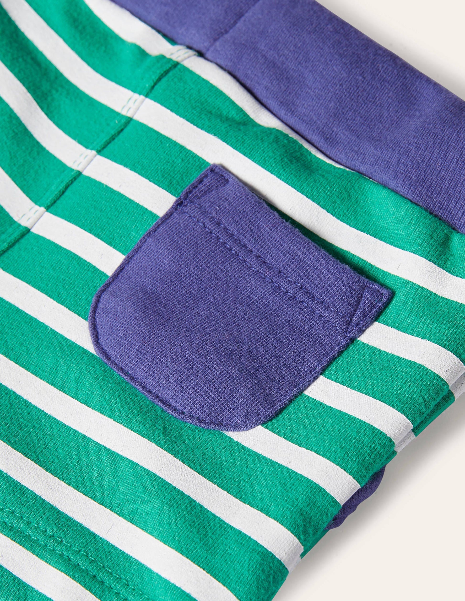Essential Jersey Shorts-Ivory/Sapling Green-3