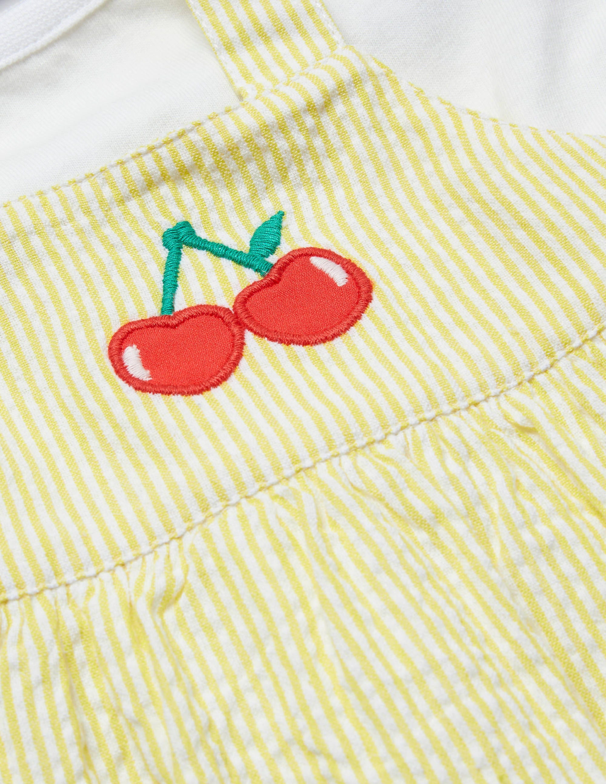 Ice Cream Pinnie Set-Ivory/Yellow Ice-Cream - Image 3