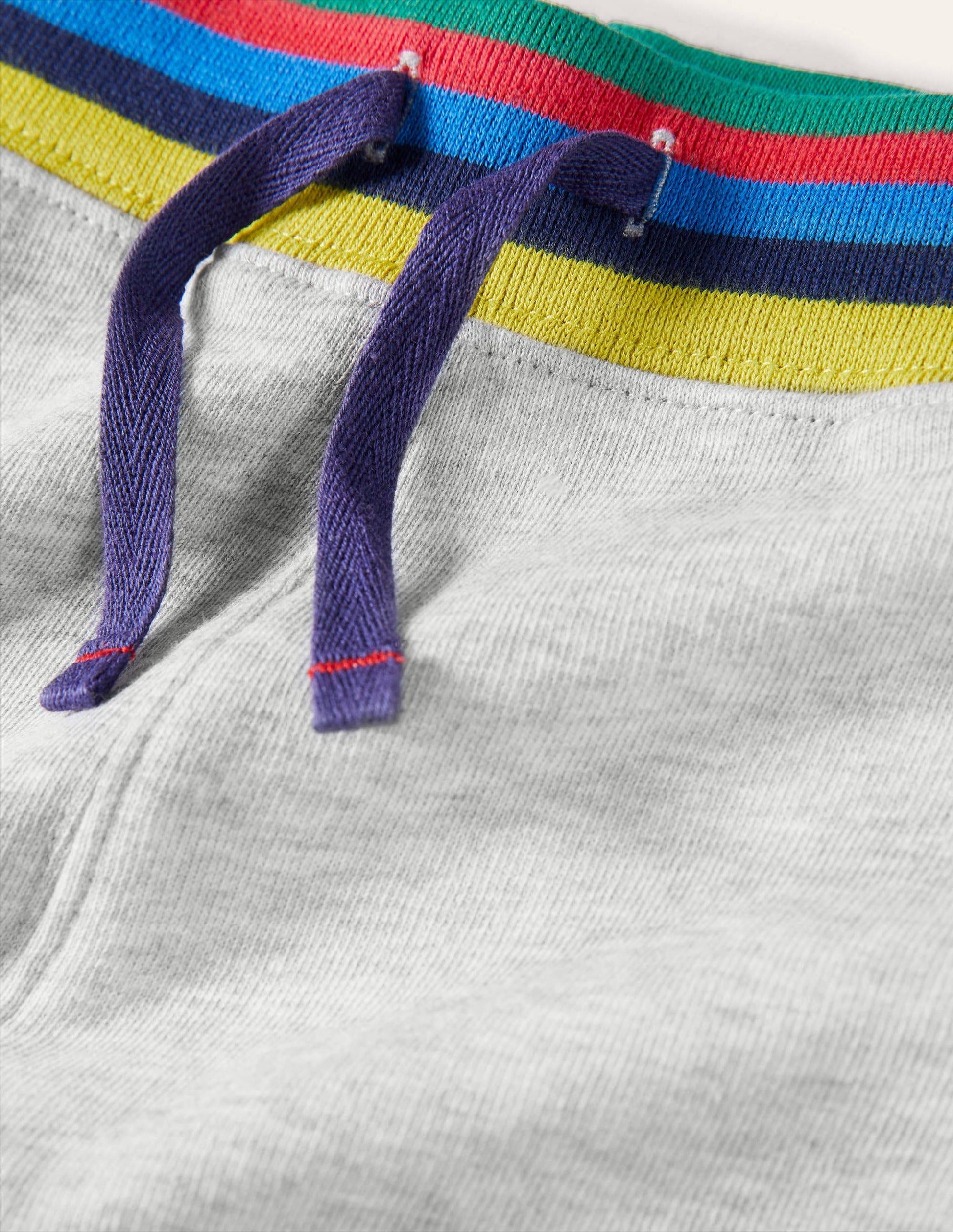 Rainbow Rib Jersey Bottoms-Grey Marl-3