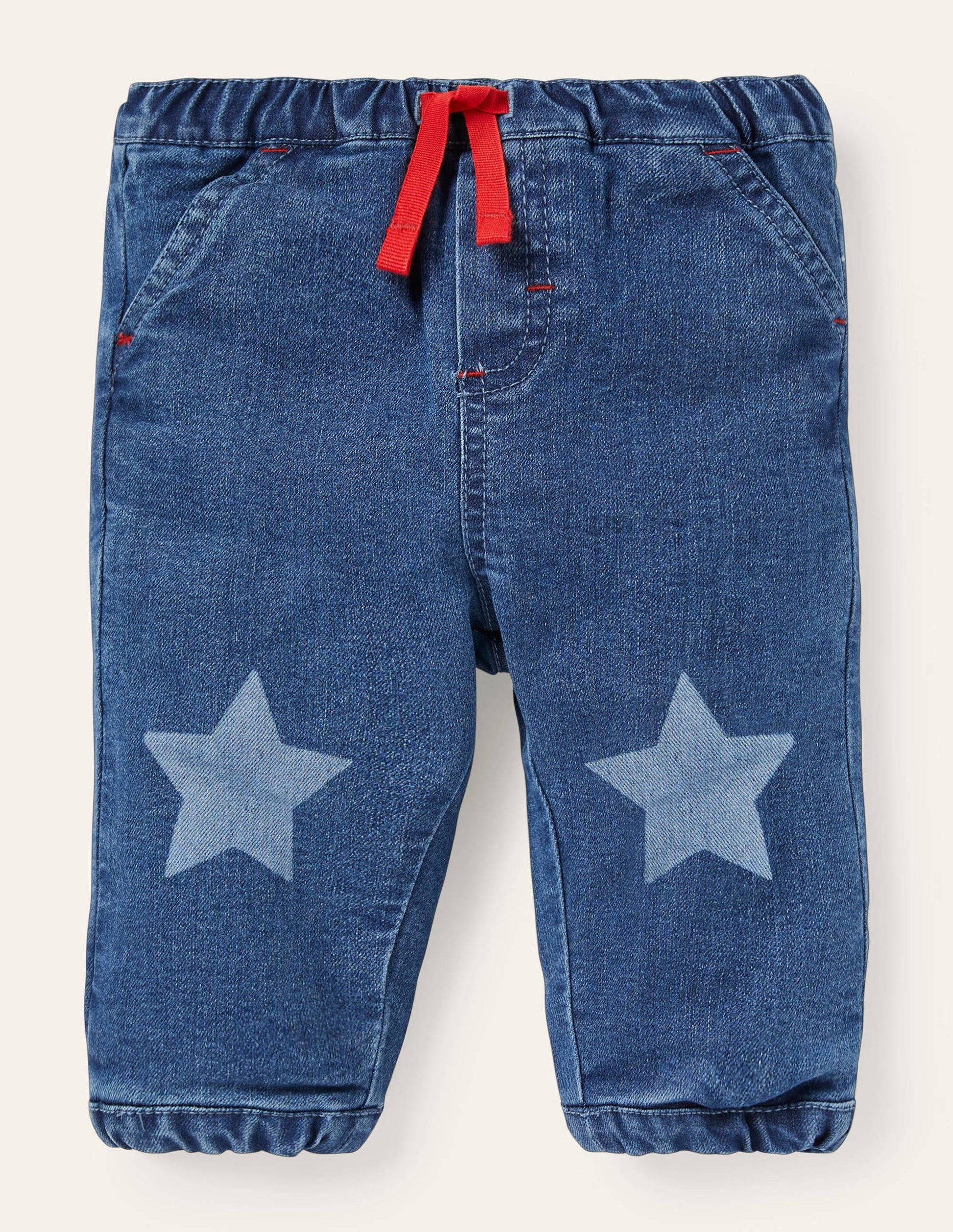Cosy Lined Bottoms-Mid Chambray-1
