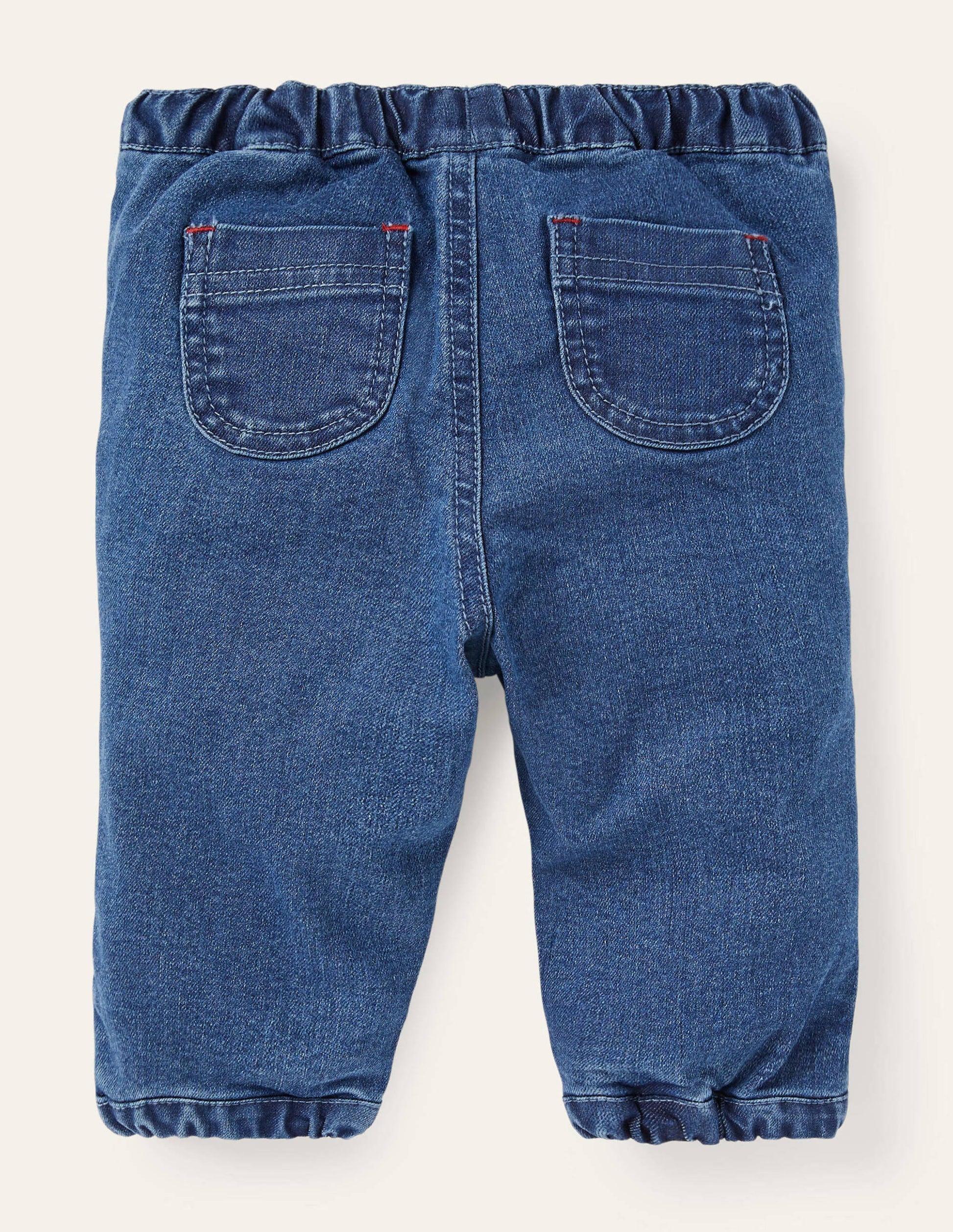 Cosy Lined Bottoms-Mid Chambray-2