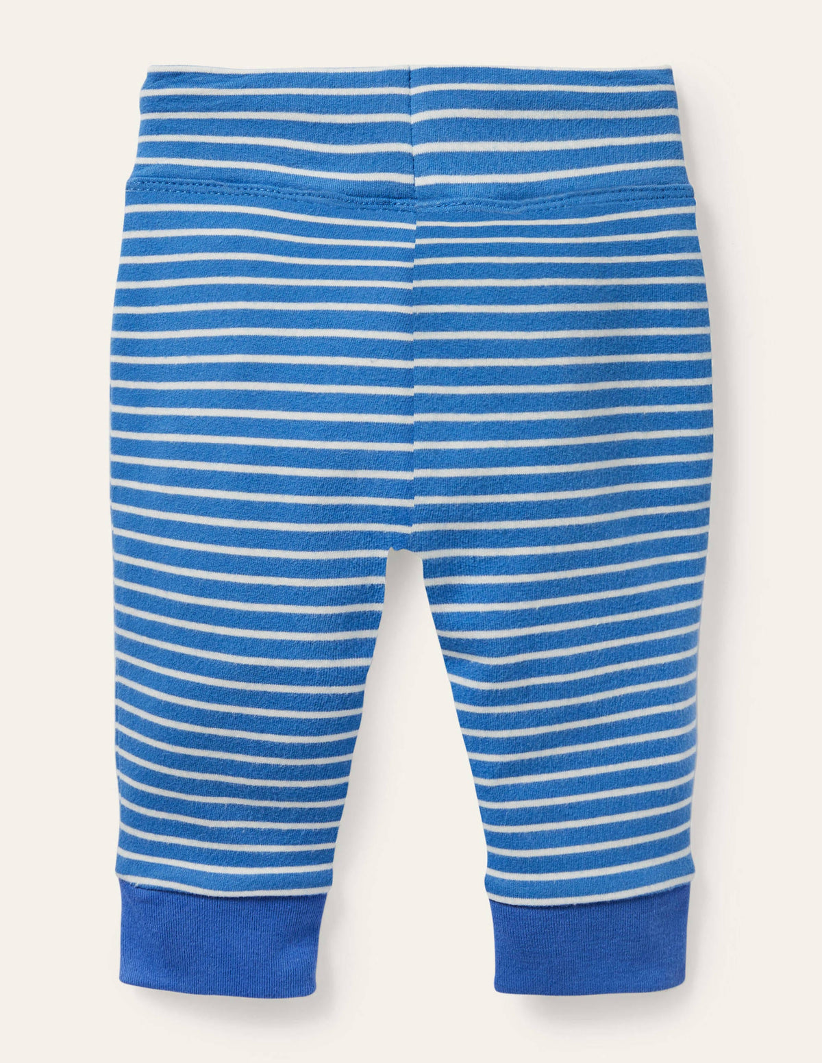 Appliqué Jersey Bottoms-Venice Blue/Ivory-2