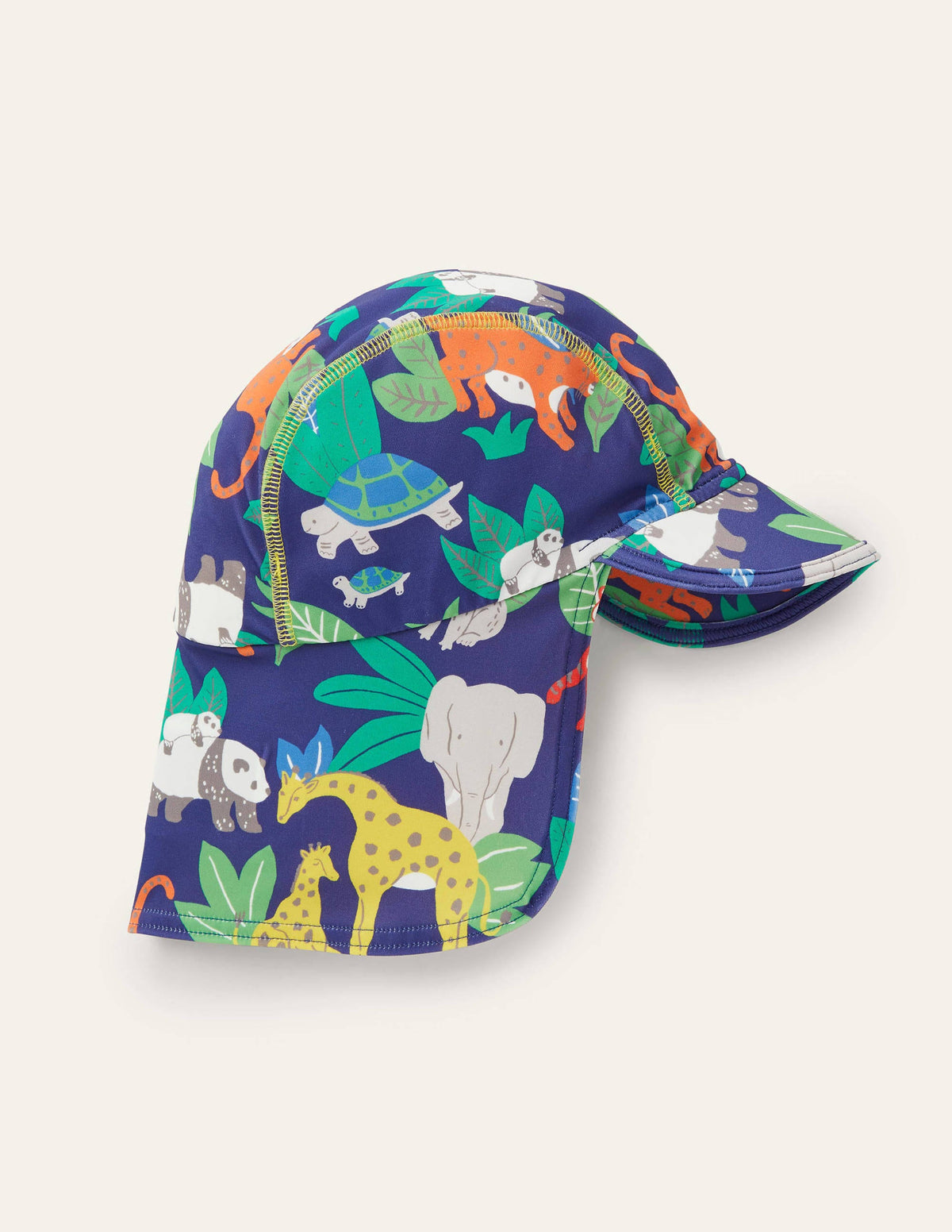 Sun-safe Swim Hat-Starboard Blue Jungle - Image 1