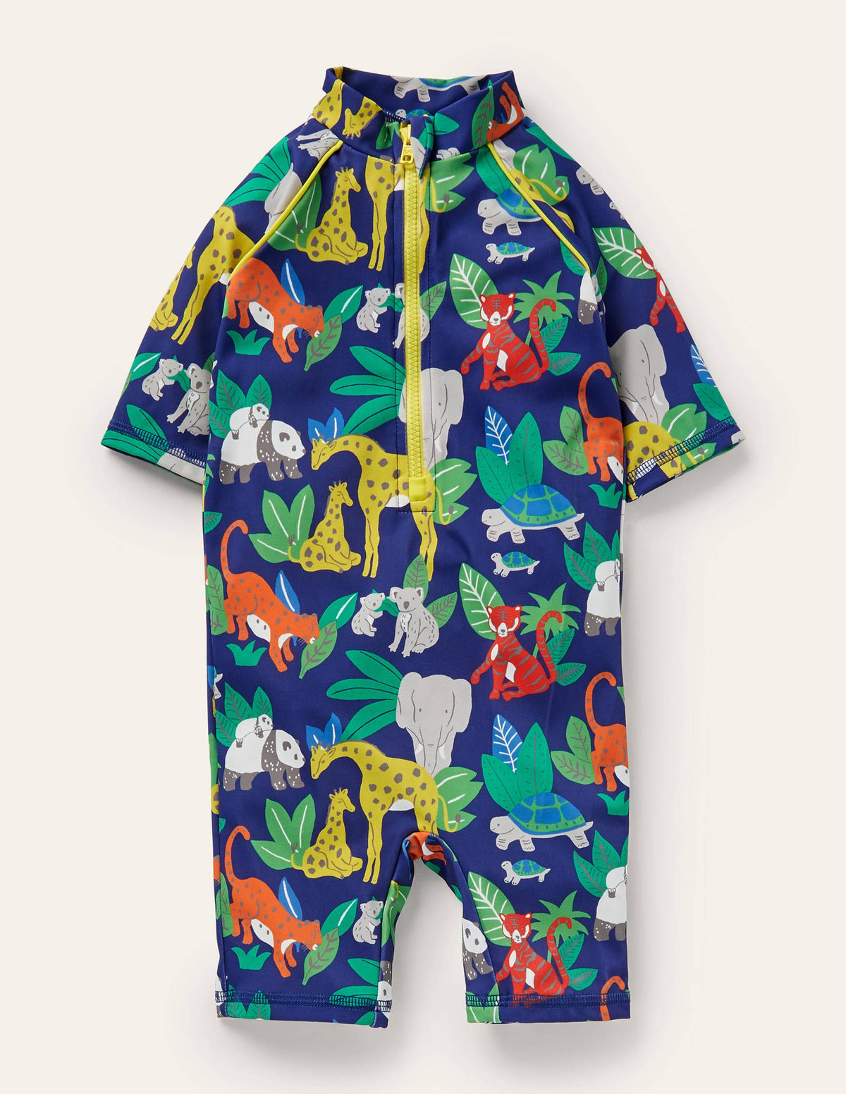 Printed Sun-safe Surf Suit-Starboard Blue Jungle - Image 1