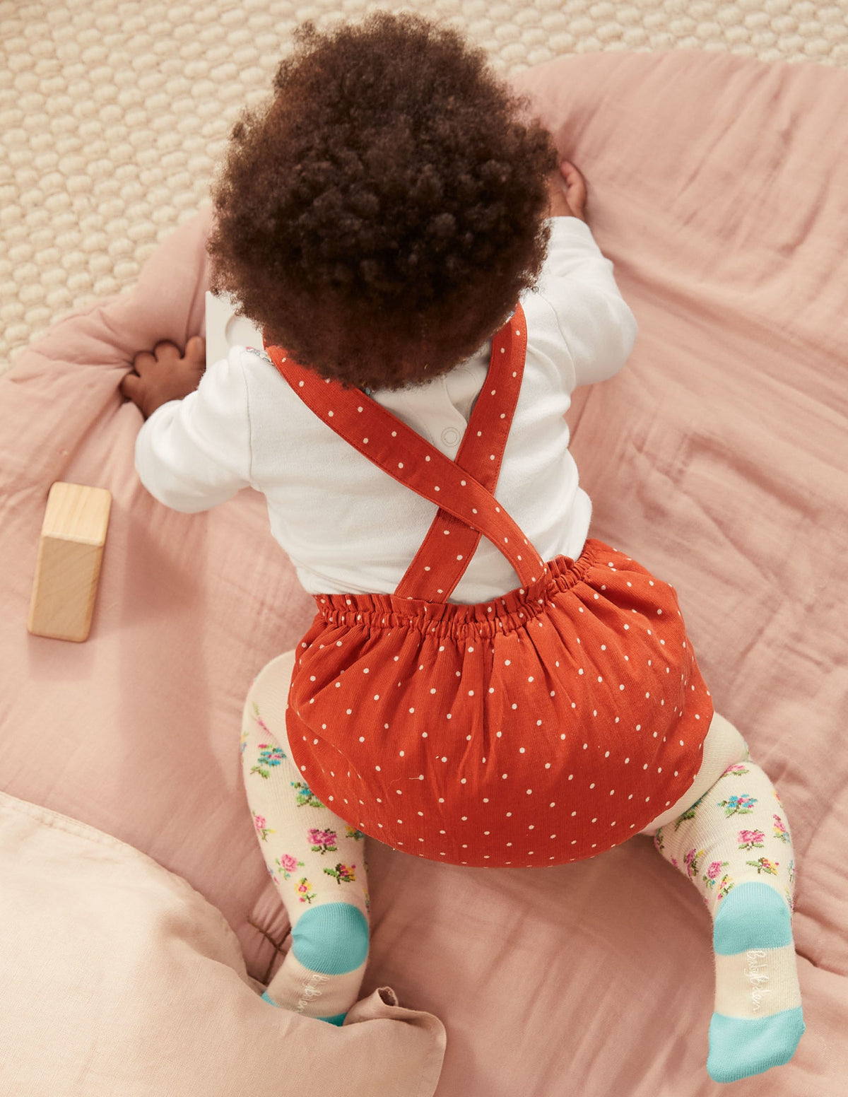 Novelty Fox Romper-Autumn Maple Orange Fox - Image 1