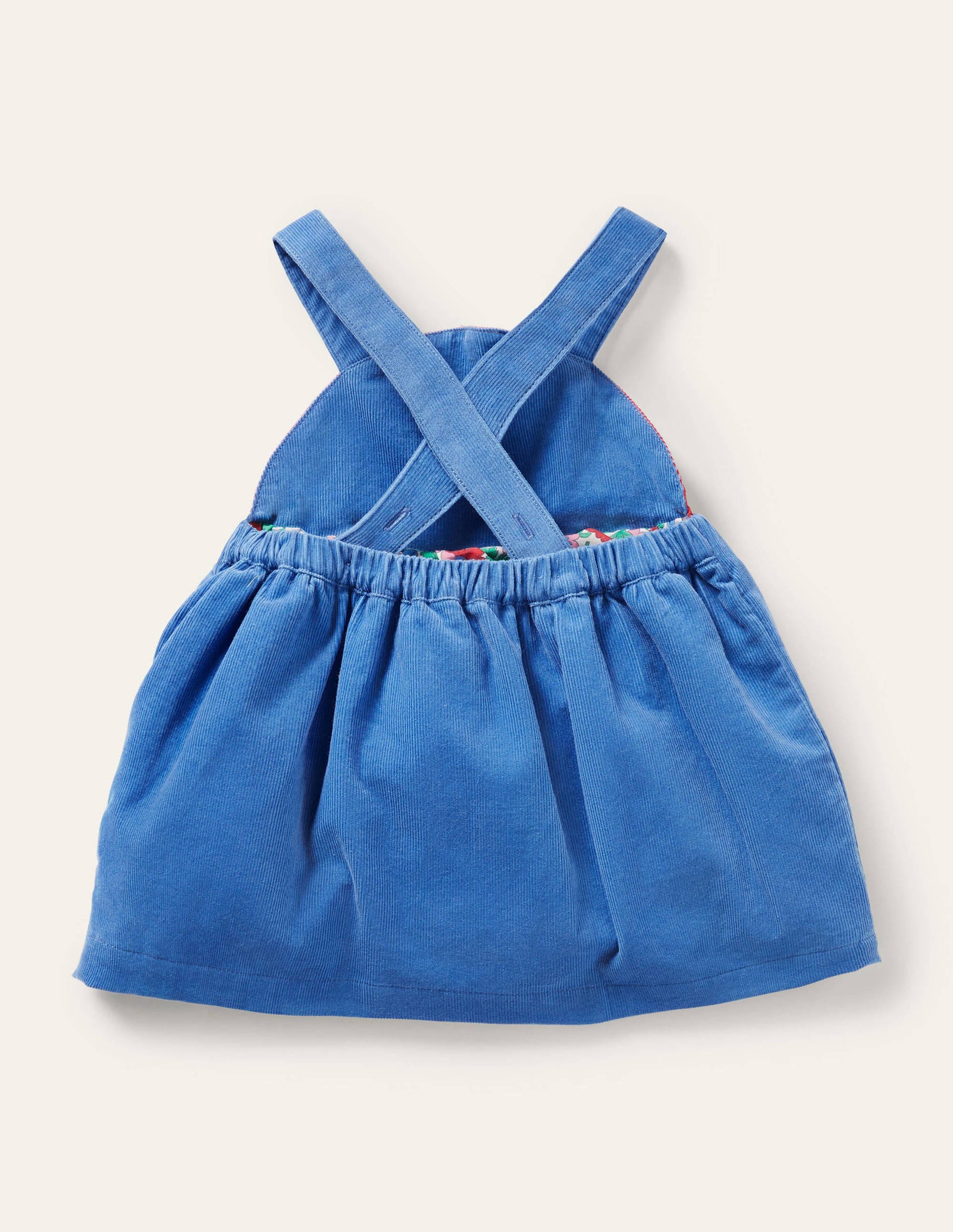 Novelty Cord Pinnie-Bright Bluebell Toadstool-1
