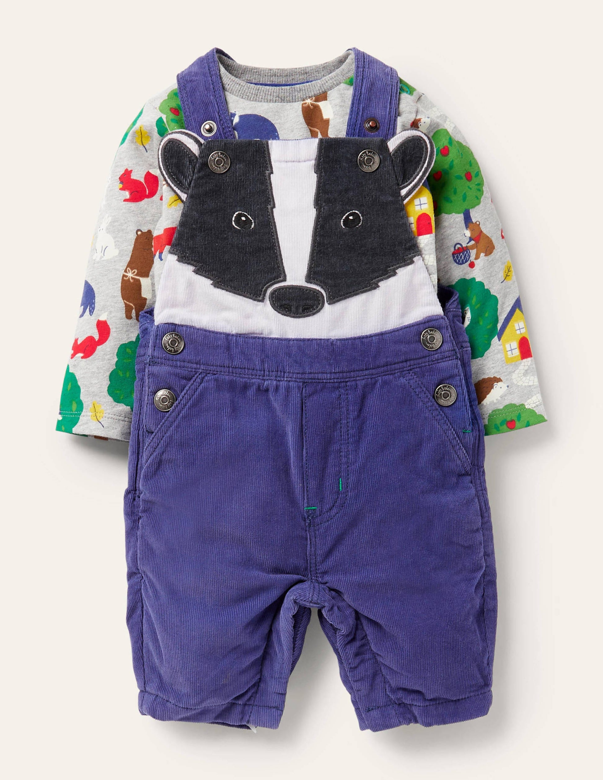 Badger Overalls Set-Starboard Blue Badger-1