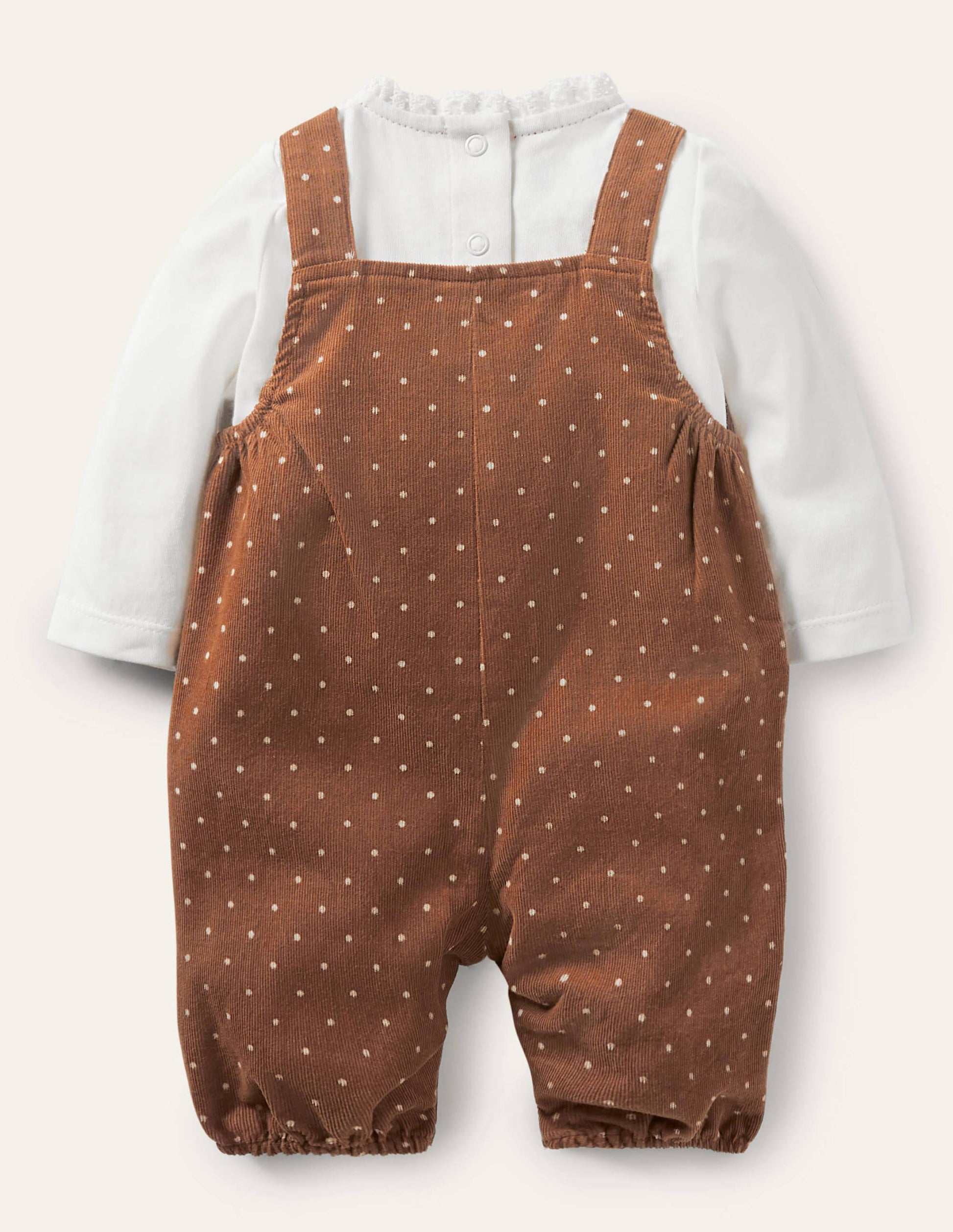 Novelty Overalls Play Set-Terrier Brown Robin-2