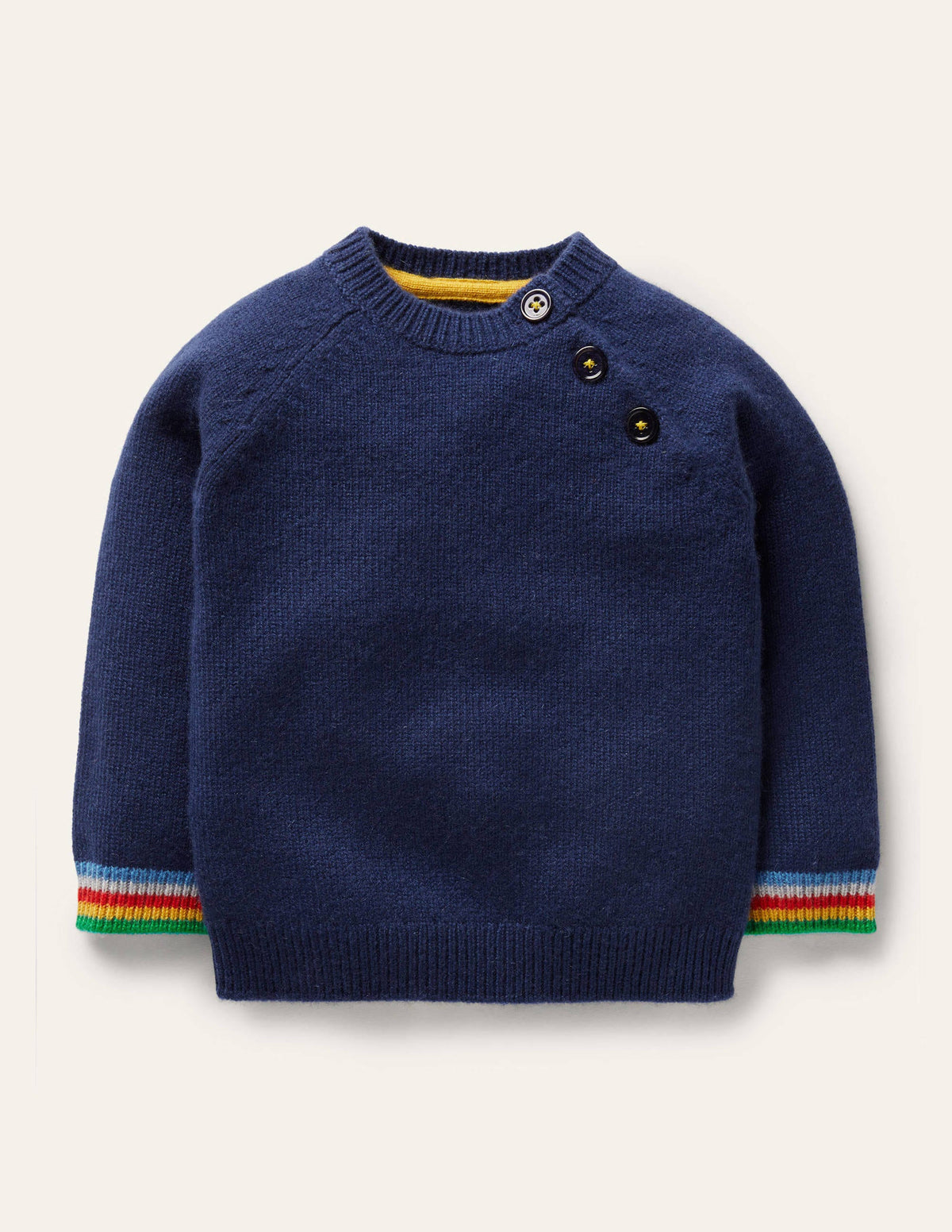 Cashmere Sweater-College Blue-1