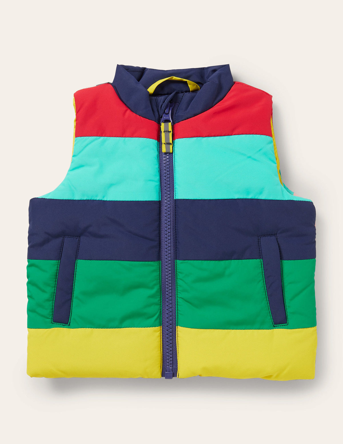 Applique Gilet-Multi Rainbow Farm Animals - Image 1