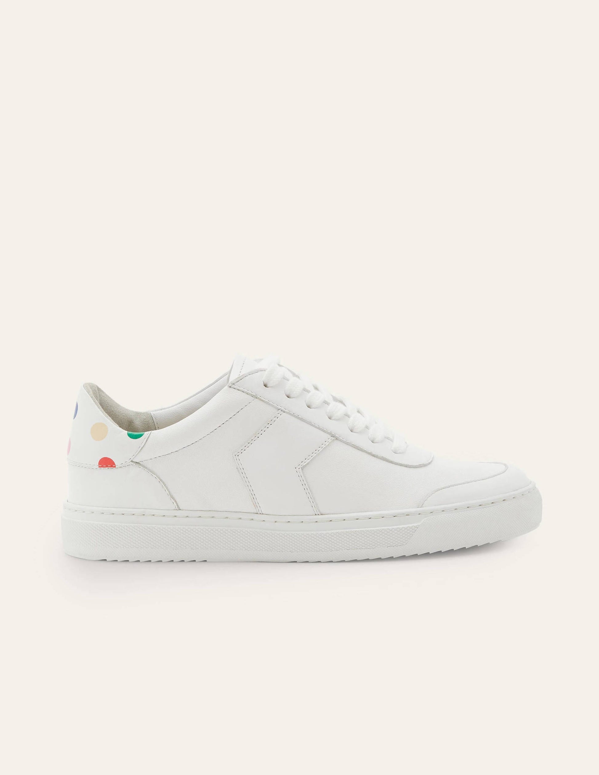 Helen Chevron Sneakers-White/Multi Spot-3
