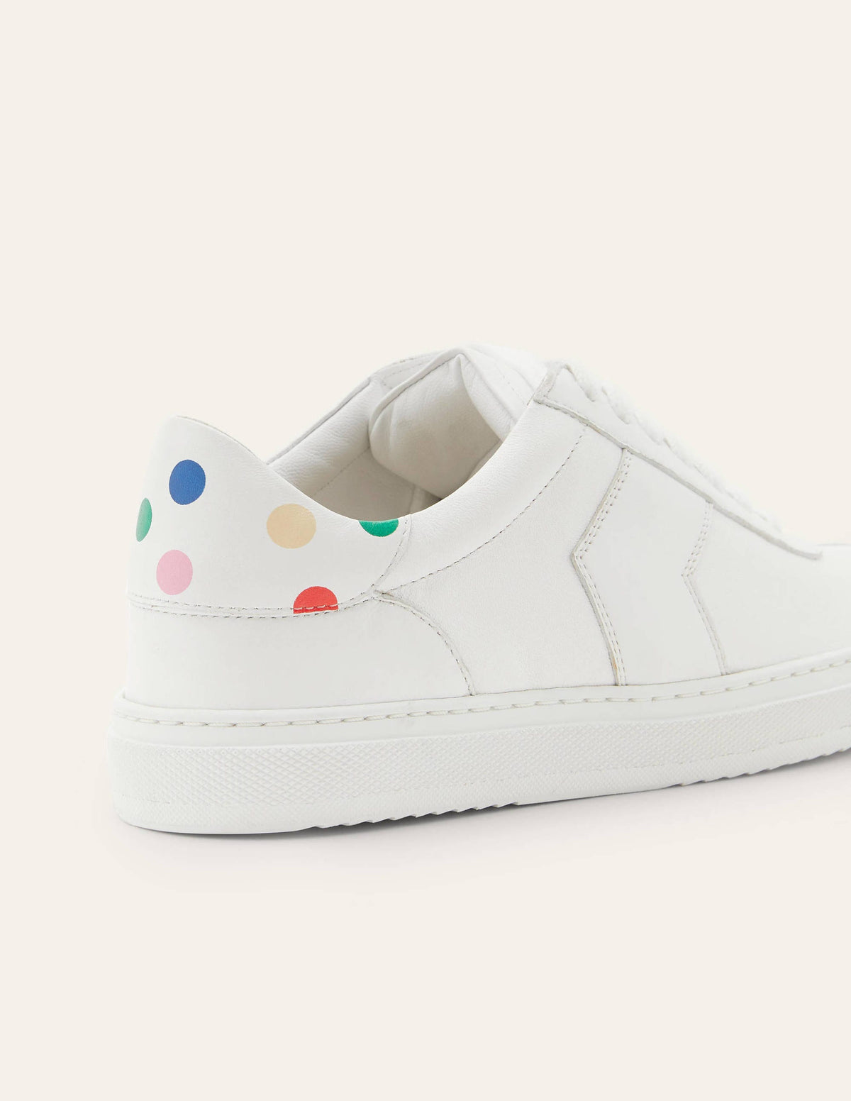 Helen Chevron Sneakers-White/Multi Spot - Image 4