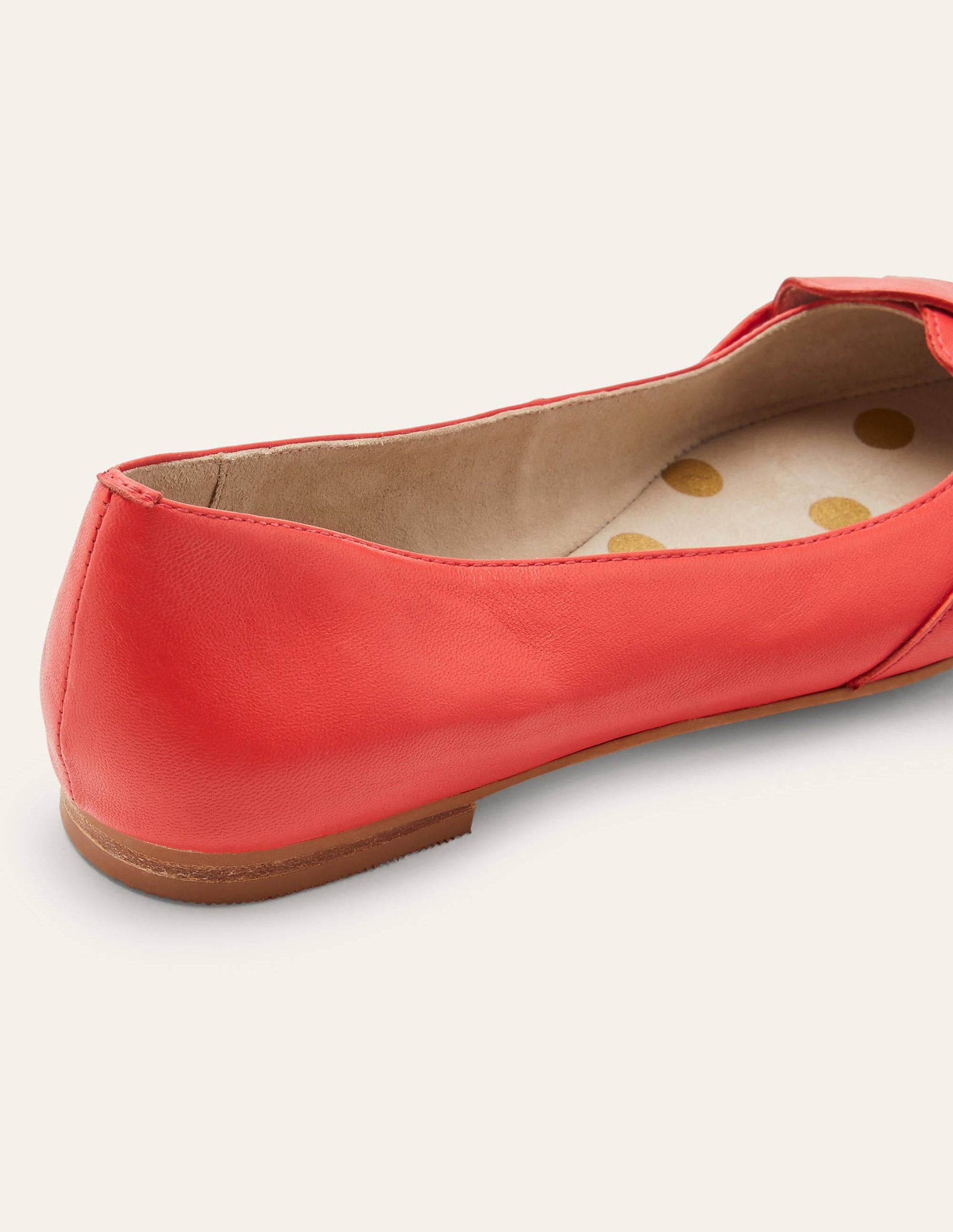 Woven Toe Ballerinas-Cherry Red-4