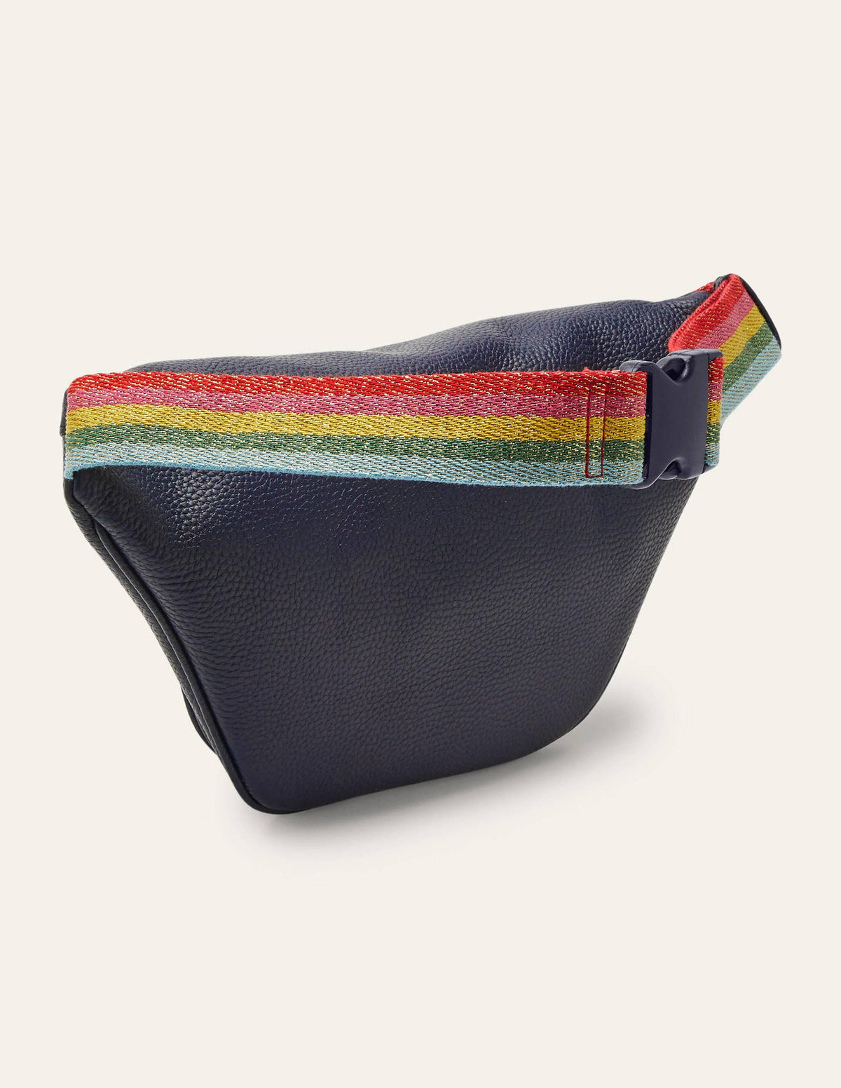 Leather Belt Bag-Navy - Image 4