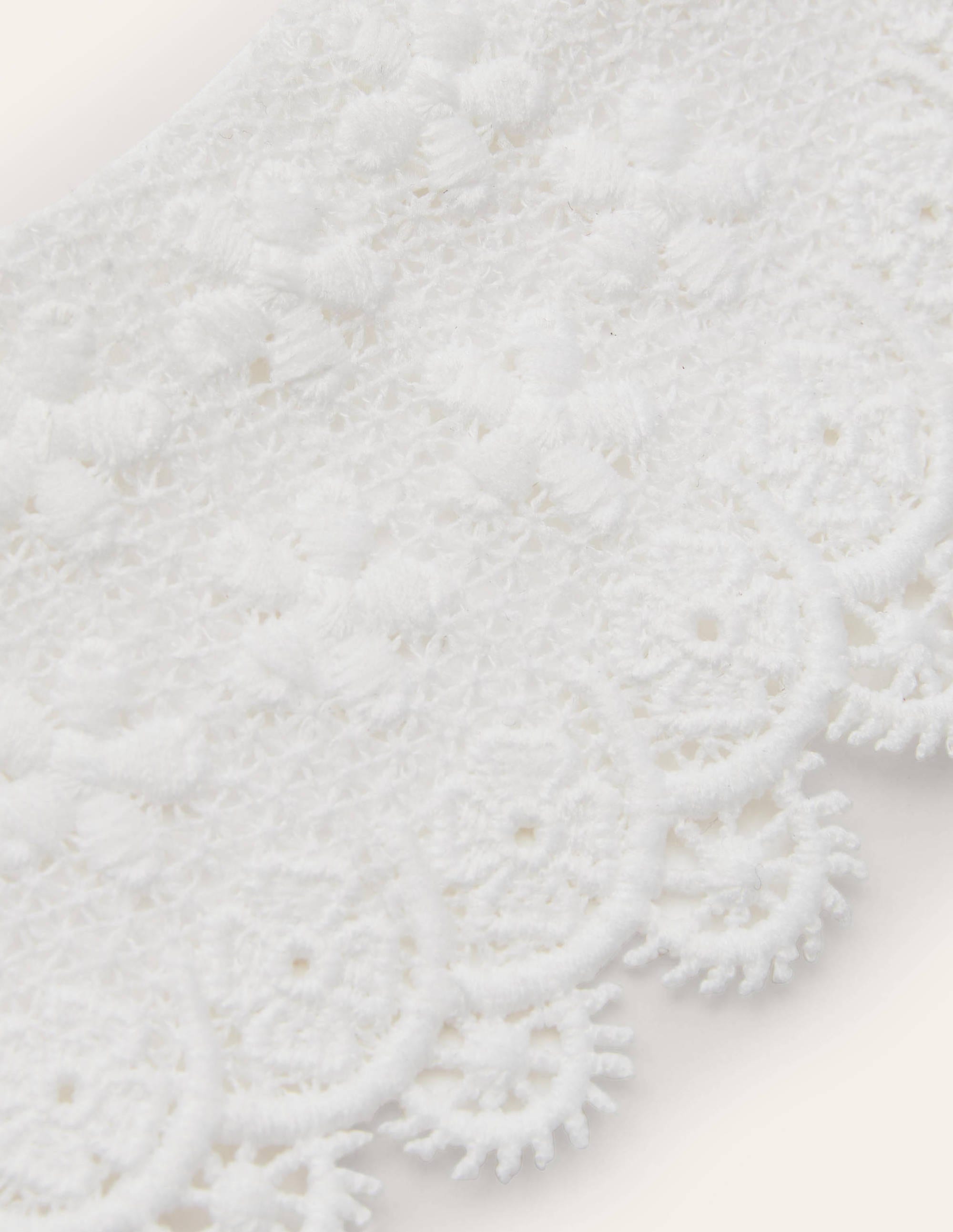 Detachable Lace Collar-White - Image 2