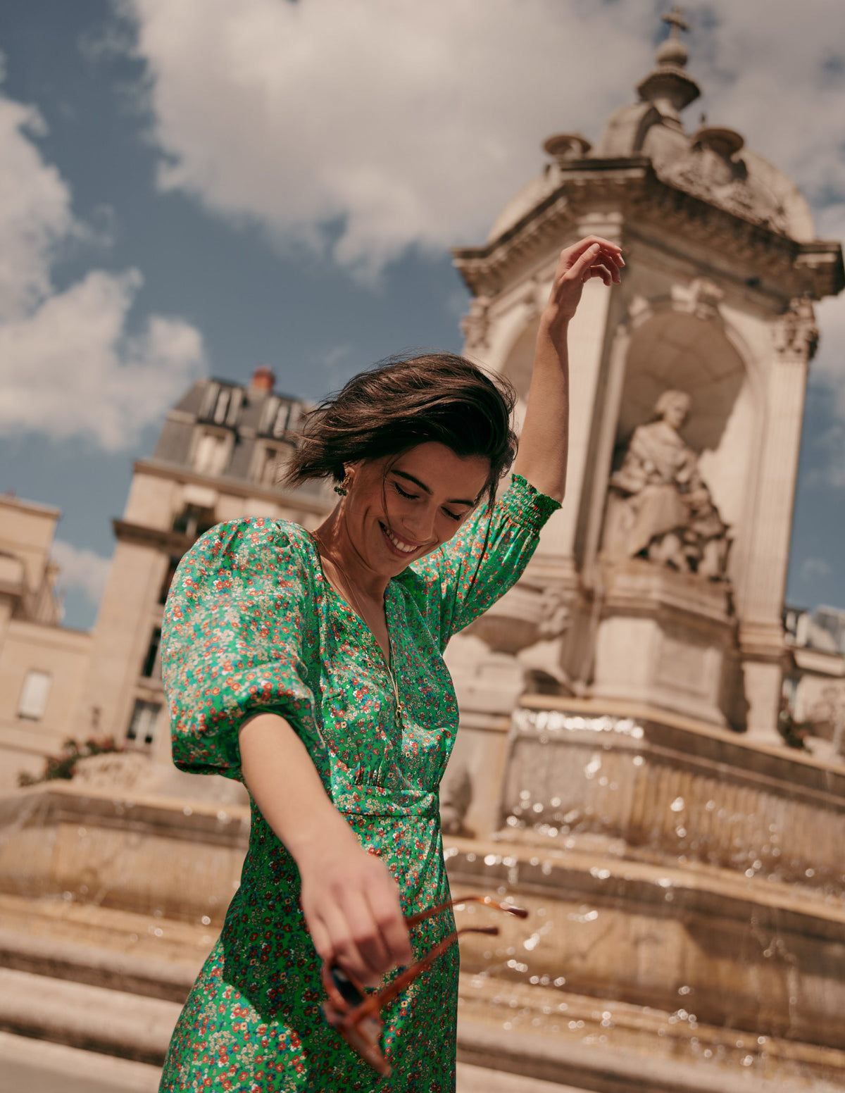 Iris Midi Dress-Sapling, Pretty Floral - Image 6
