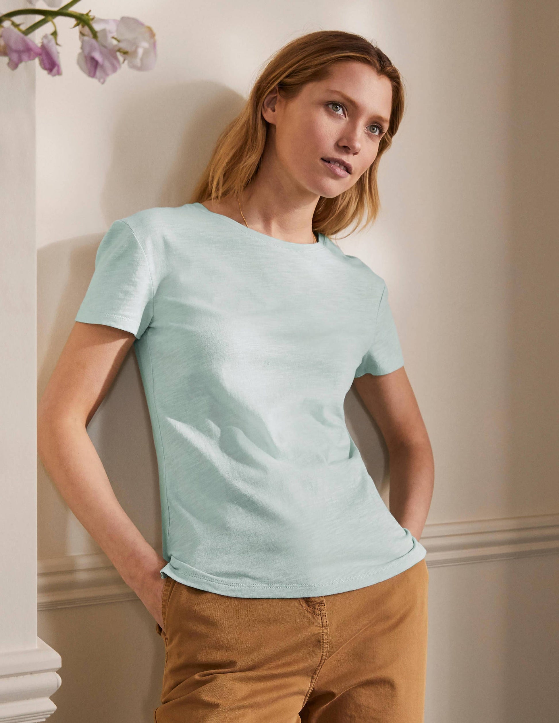The Cotton Boyfriend Tee-Fresh Water-1