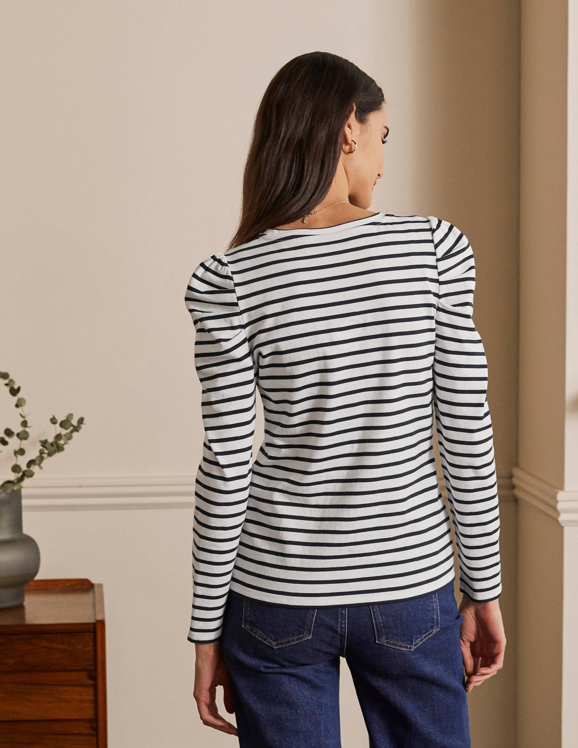 Imogen Breton-Ivory/ Navy - Image 3