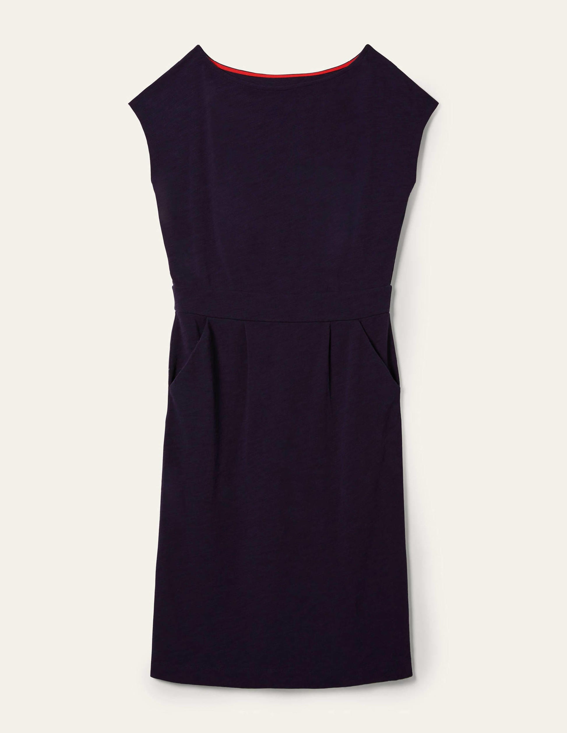 Florrie Jersey Dress-Navy-7