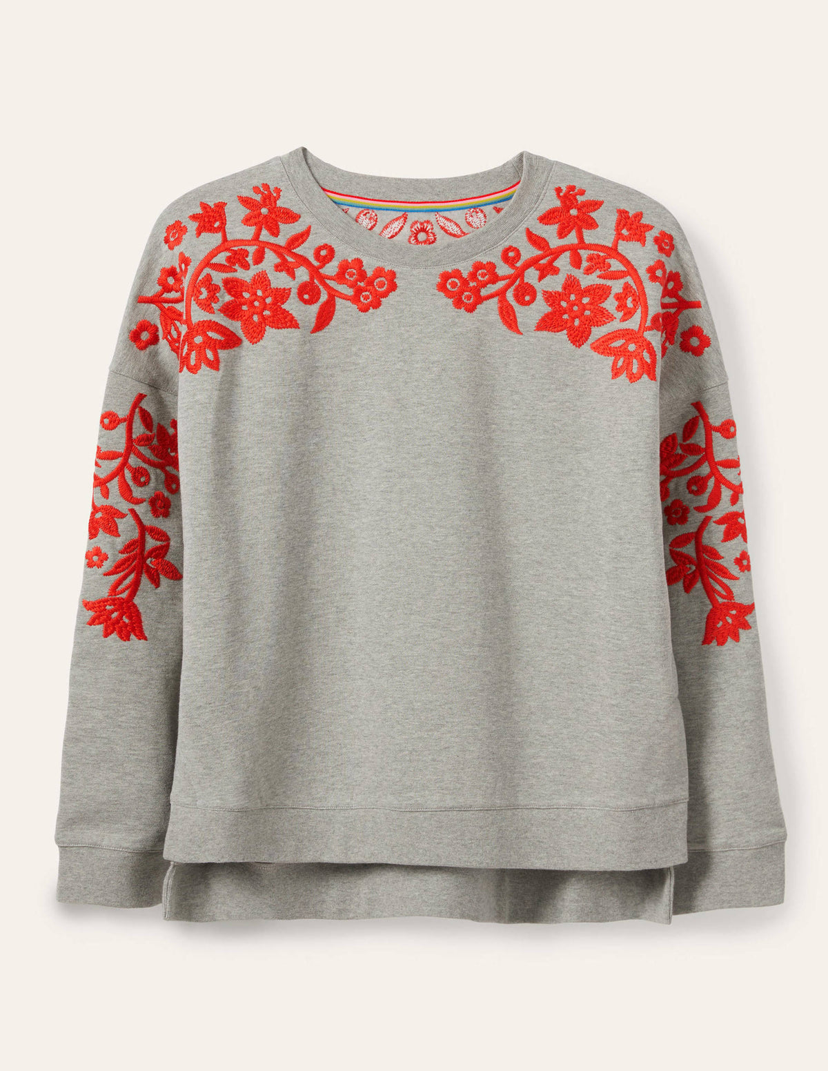 Interest Sweatshirt-Grey Marl - Image 5