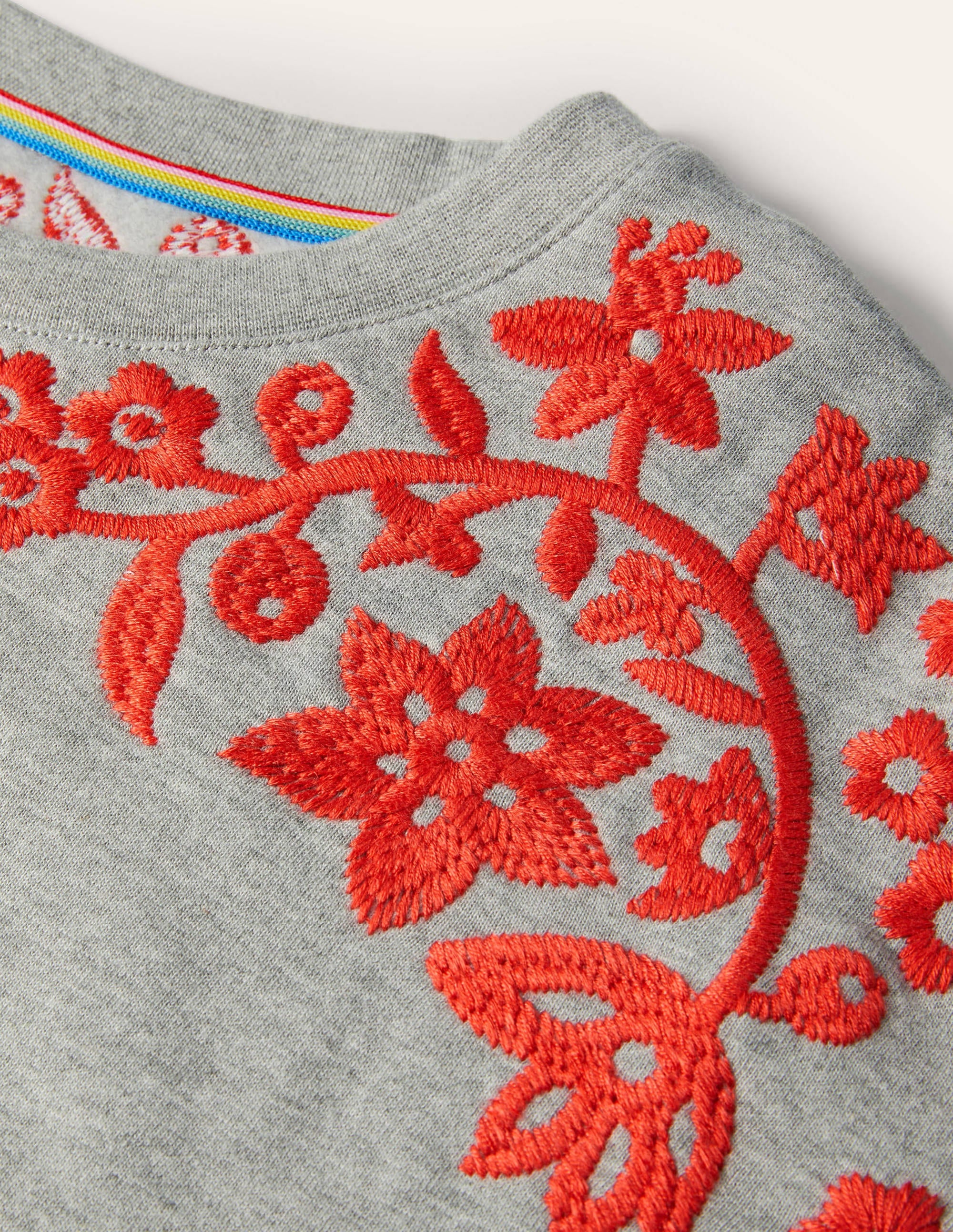 Interest Sweatshirt-Grey Marl - Image 6