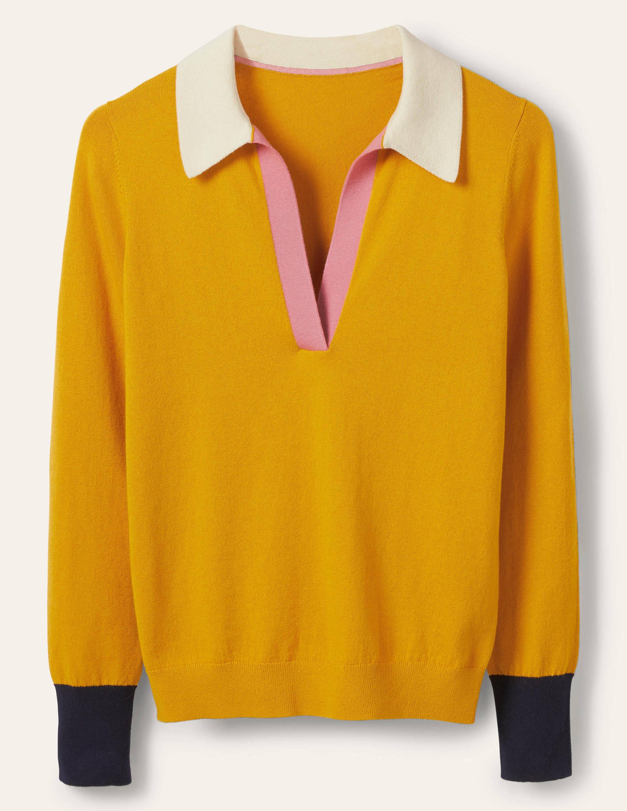 Collar Sweater-Tuscan Sun - Image 6