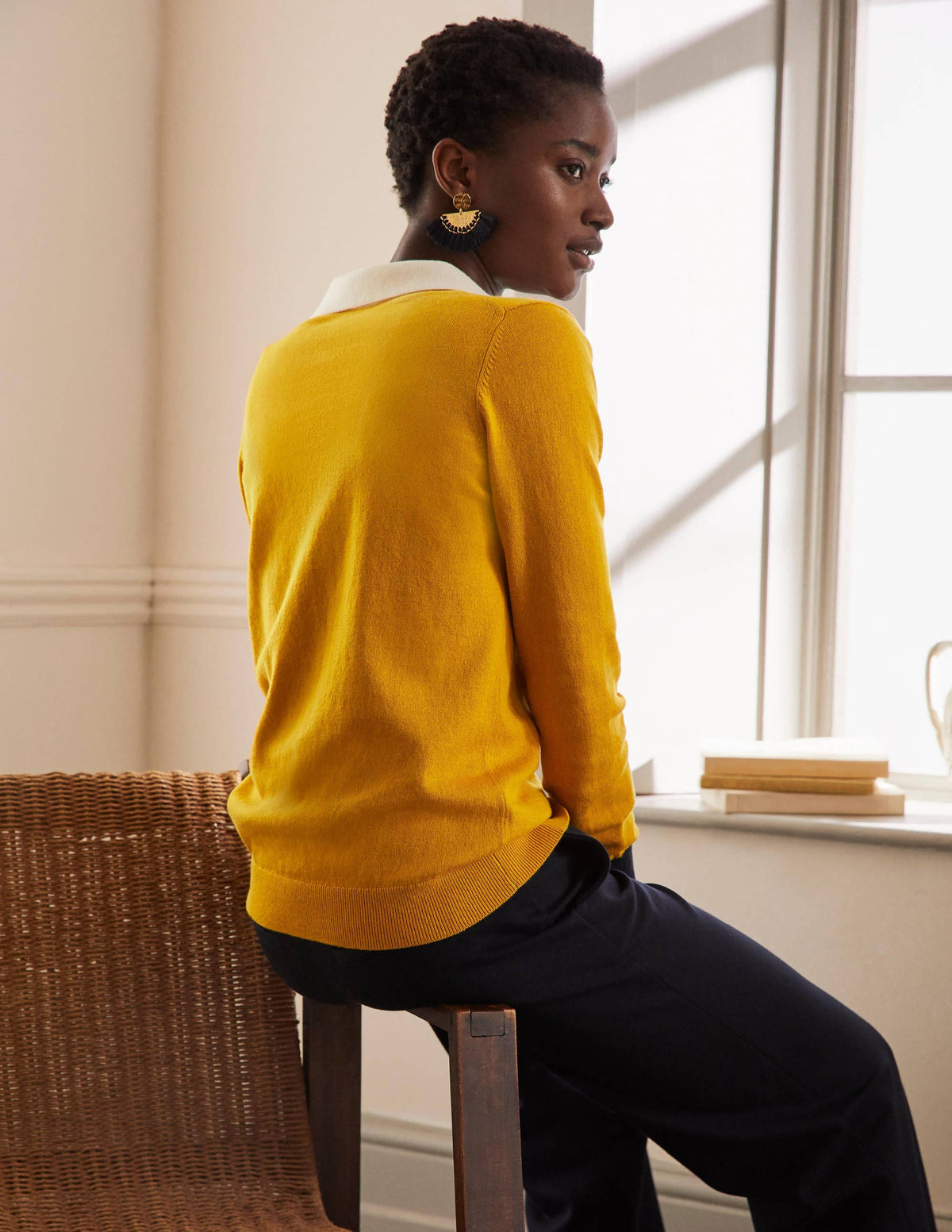 Collar Sweater-Tuscan Sun-3