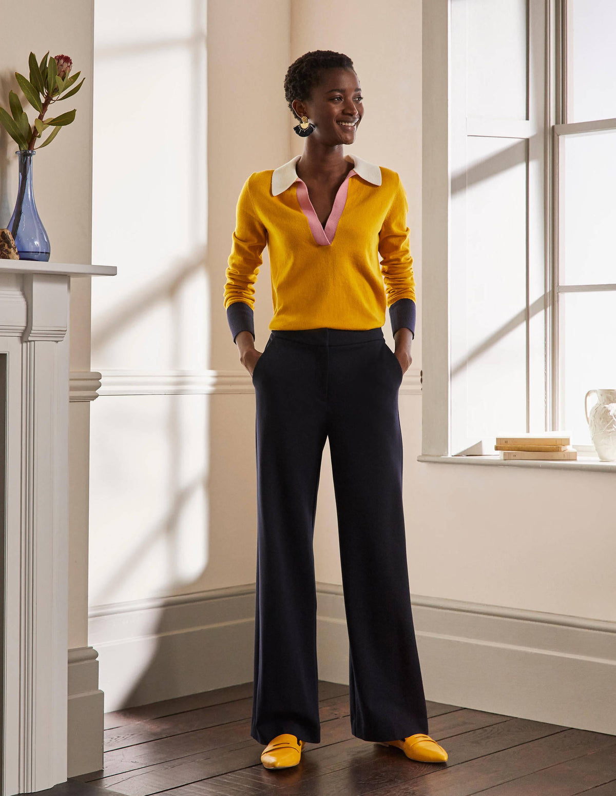 Collar Sweater-Tuscan Sun-4