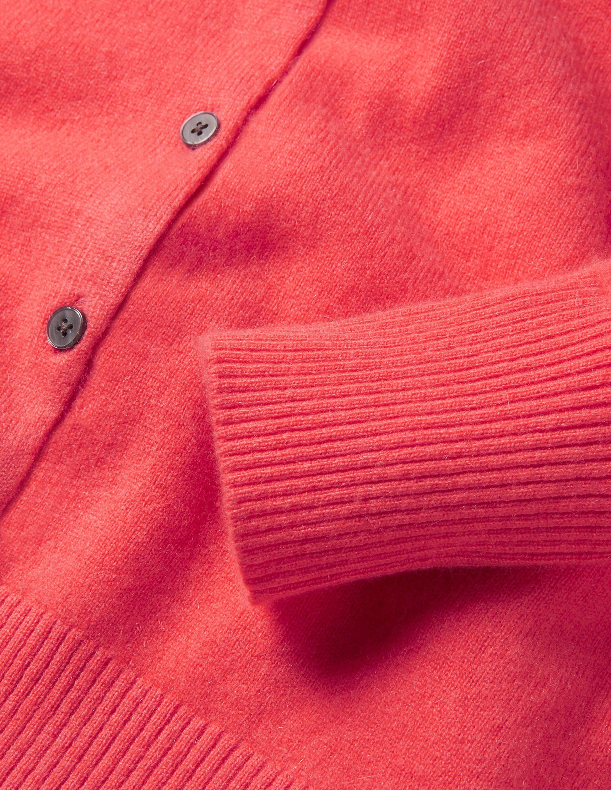 Cashmere Cardigan-Coral-6