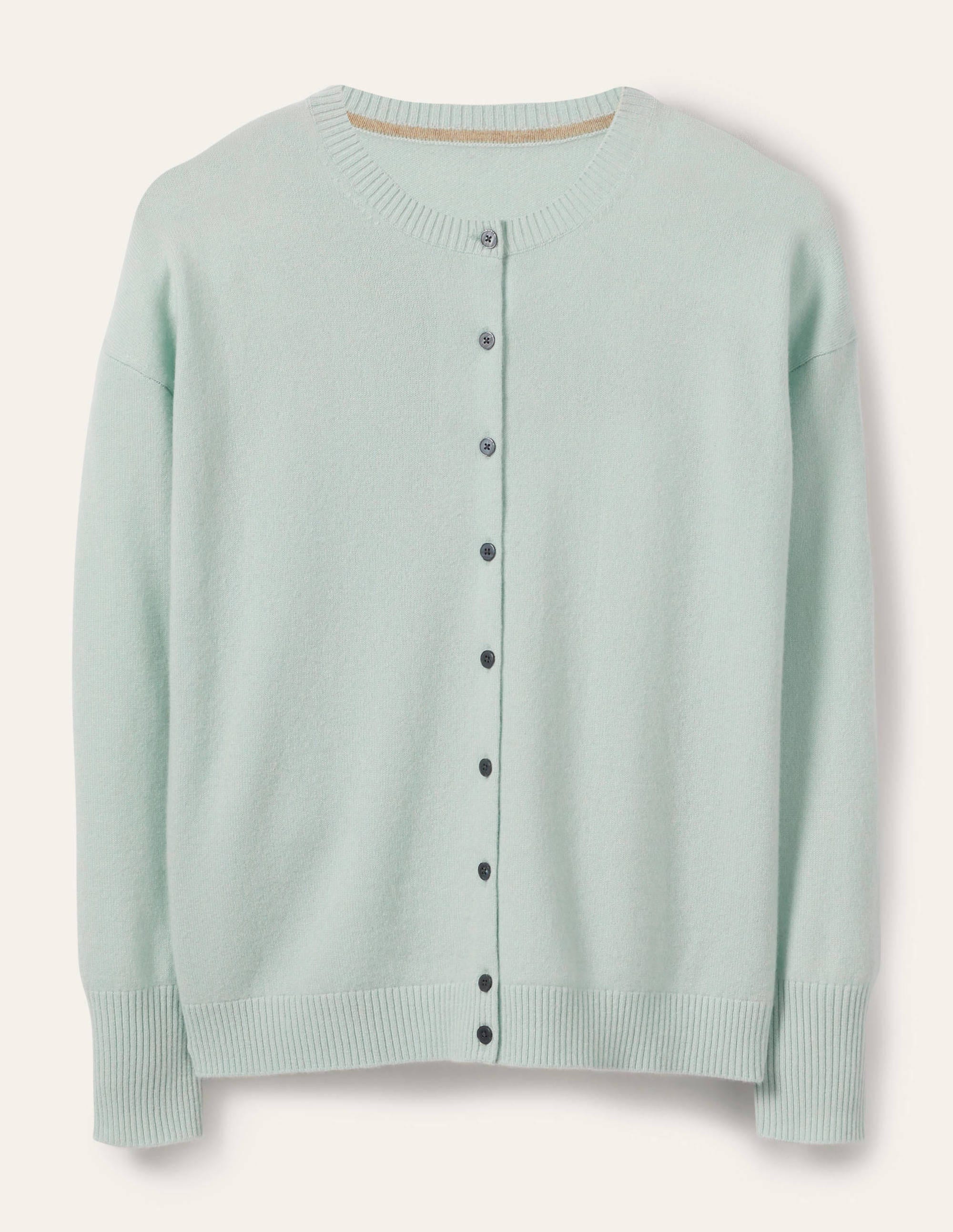 Cashmere Cardigan-Mint Blue - Image 5