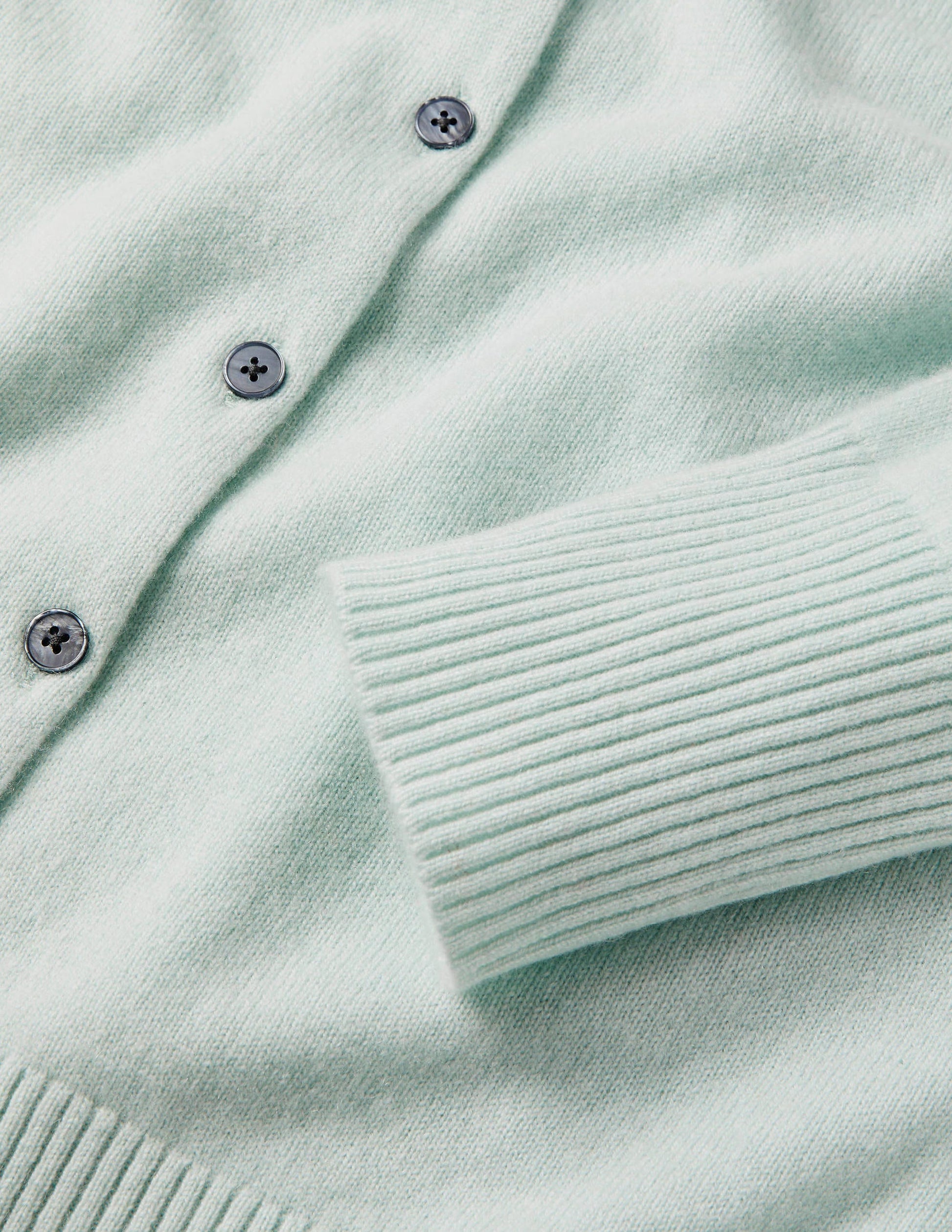Cashmere Cardigan-Mint Blue-6