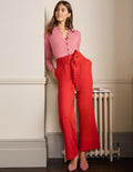 Cashmere Cardigan-Formica Pink