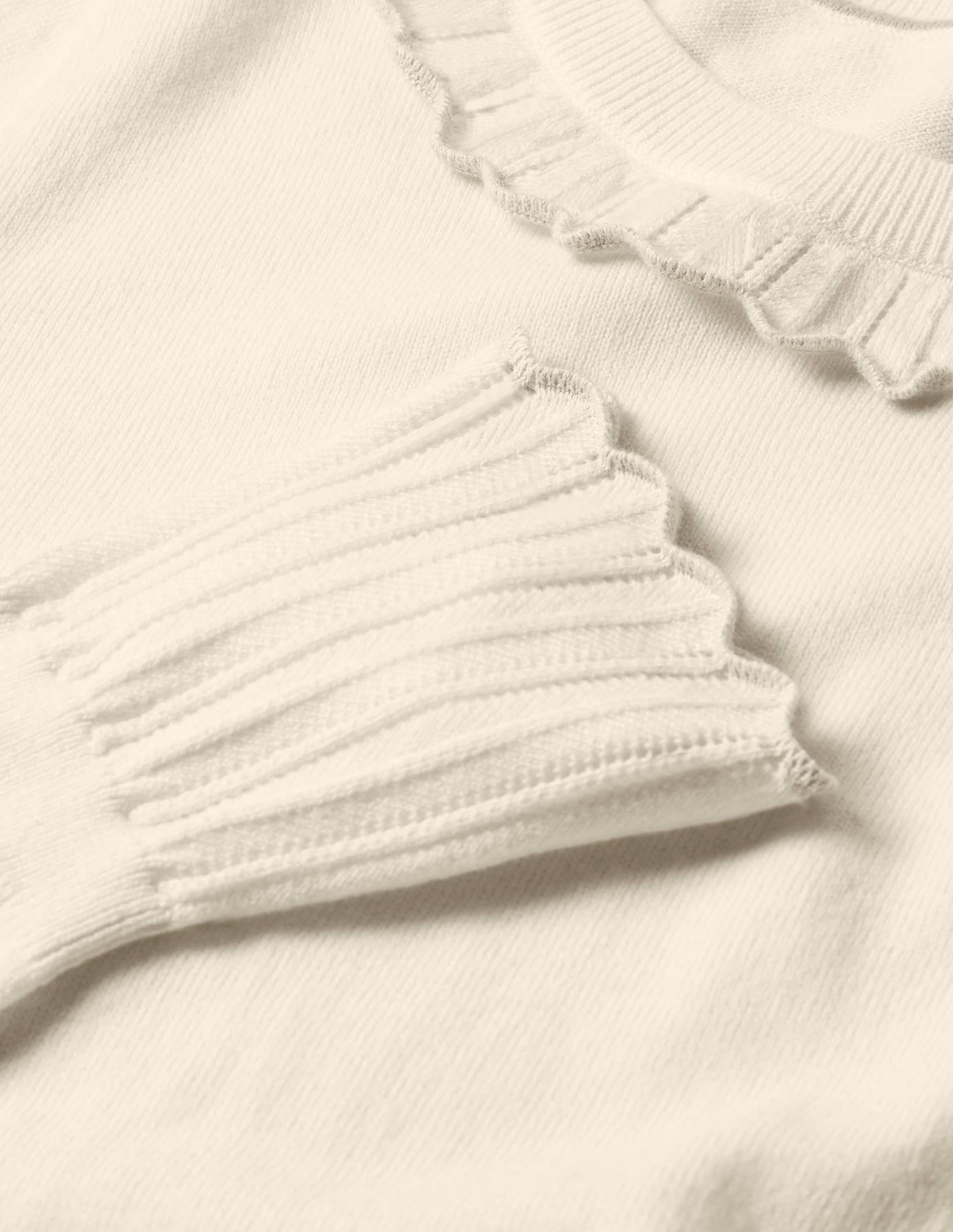 Aimee Pointelle Sweater-Ivory - Image 6