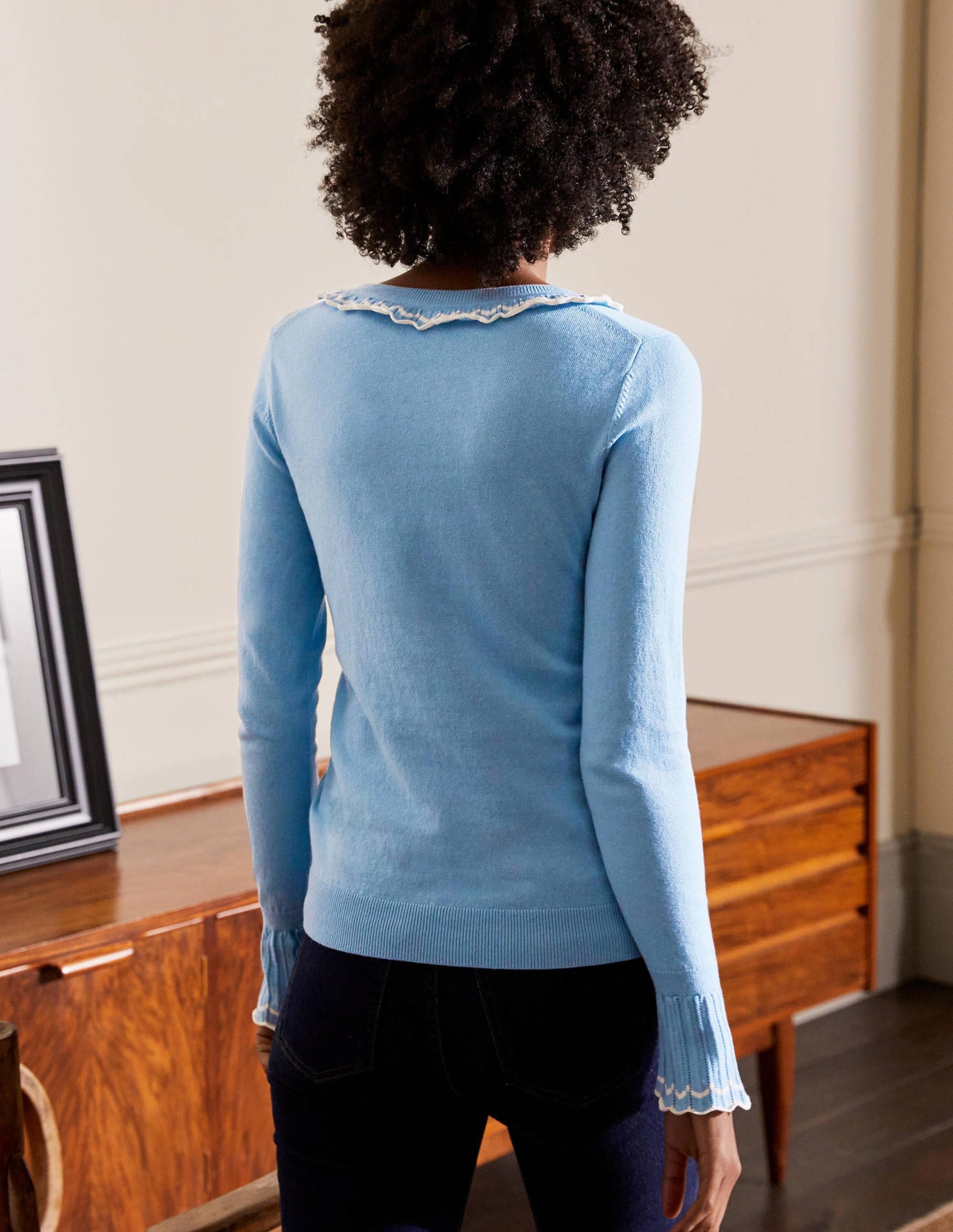 Aimee Pointelle Sweater-Frosted Blue-3