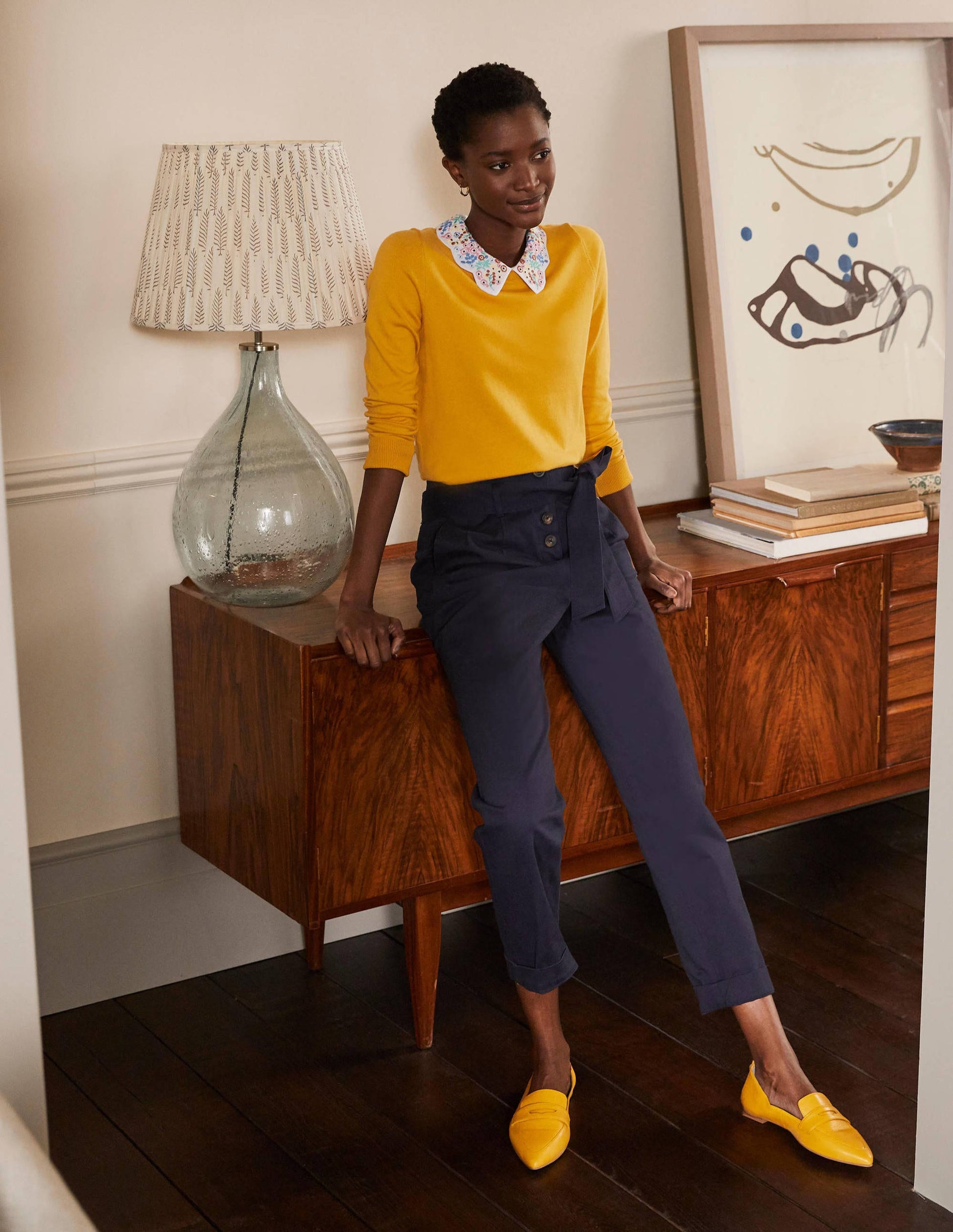 Colette Collar Sweater-Tuscan Sun-4