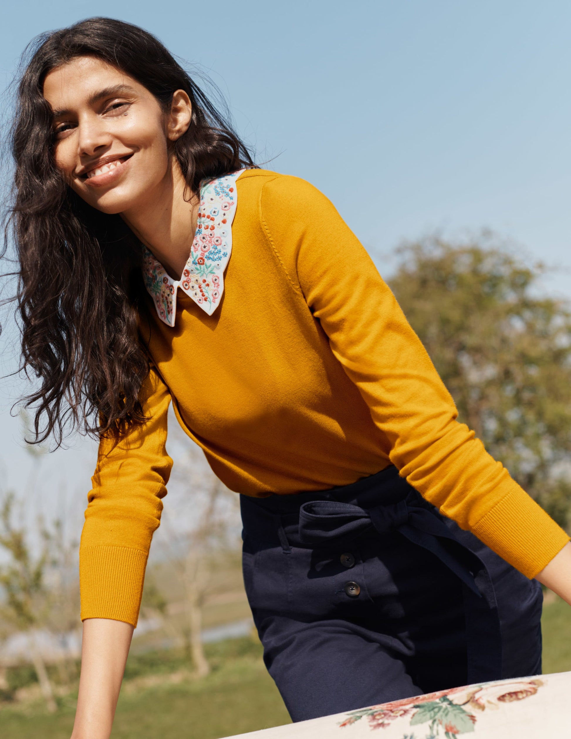 Colette Collar Sweater-Tuscan Sun-6