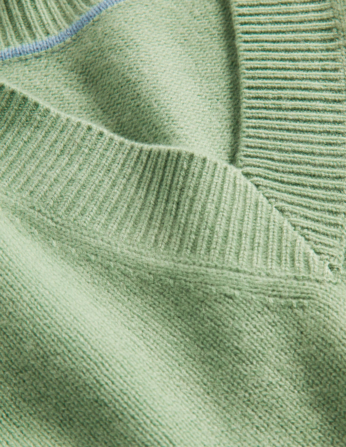 Cashmere Relaxed Sweater Vest-Peridot Green - Image 6